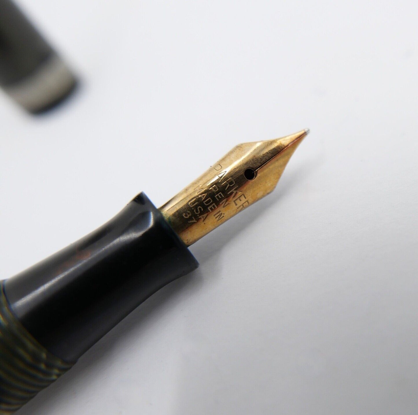 Konvolut Posten 4 PARKER Füller Kugelschreiber 14Ct / 585 Gold Feder Challenger - Antikhandel-Stuttgart