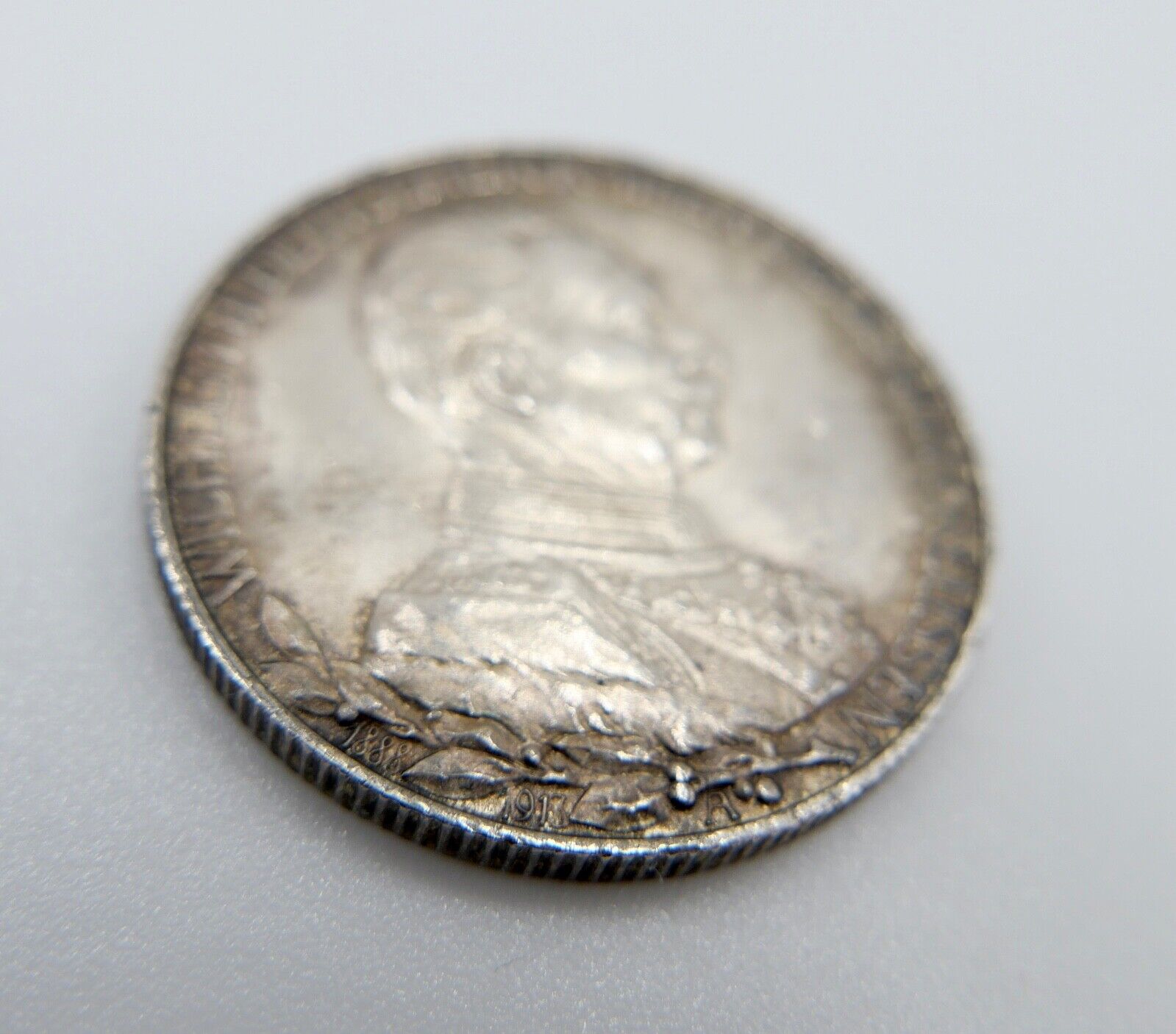 2 Mark Preußen Wilhelm II. 1913 A Silber J. Jäger 111 vz-stgl mit hohem Rand - Antikhandel-Stuttgart