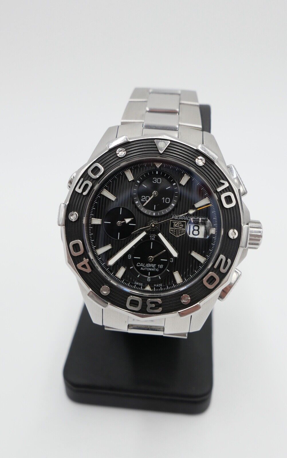 TAG HEUER Aquaracer 500M Chronograph Automatic CAJ2110 Calibre 16 - Antikhandel-Stuttgart