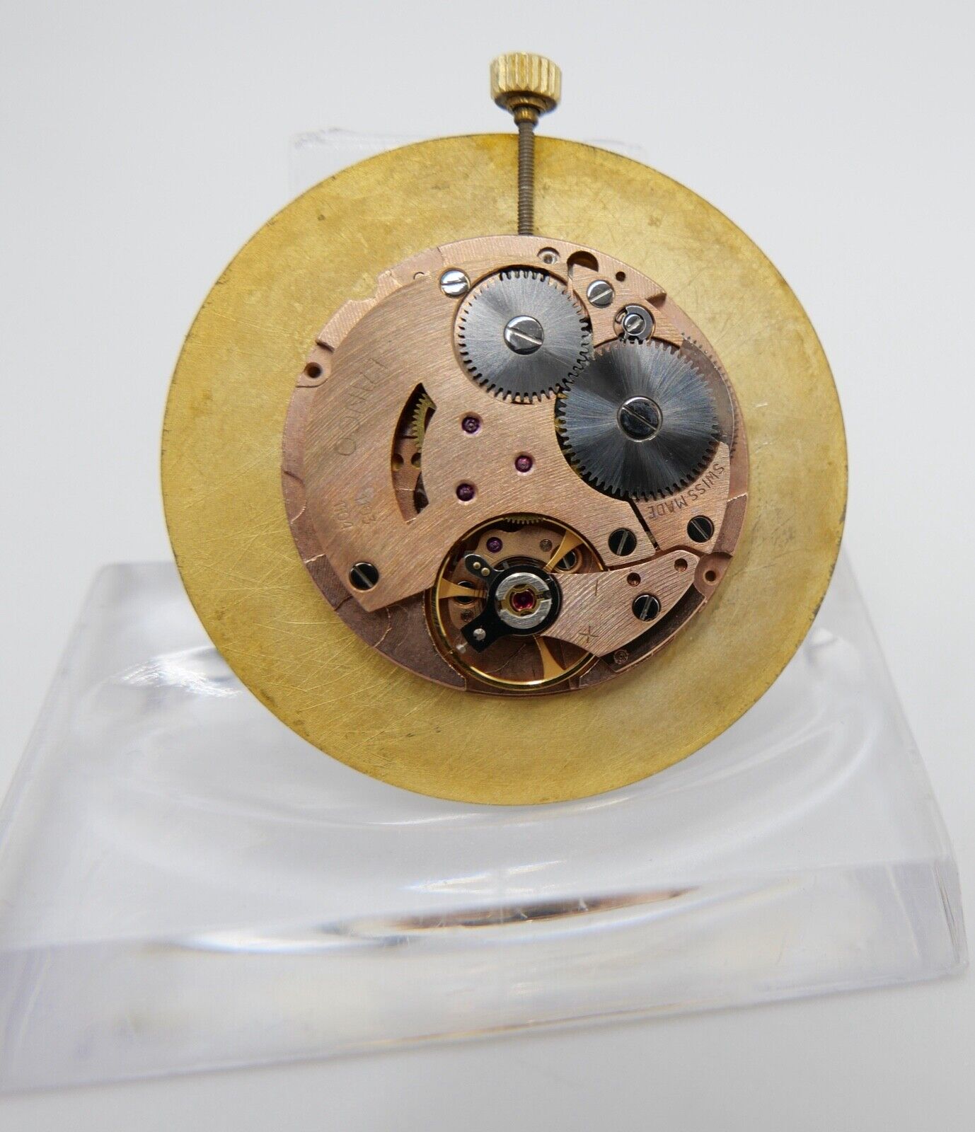 Lanco Taschenuhr vergoldet Cal. 1103 1104 selten - Antikhandel-Stuttgart