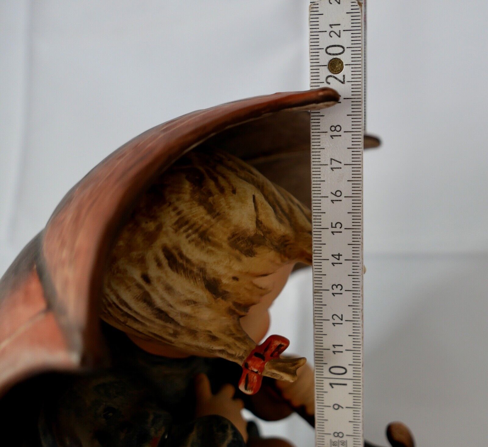 Große Hummel Goebel Figur 20cm 152/IIB Mädchen Regenschirm Umbrella girl Geborge - Antikhandel-Stuttgart