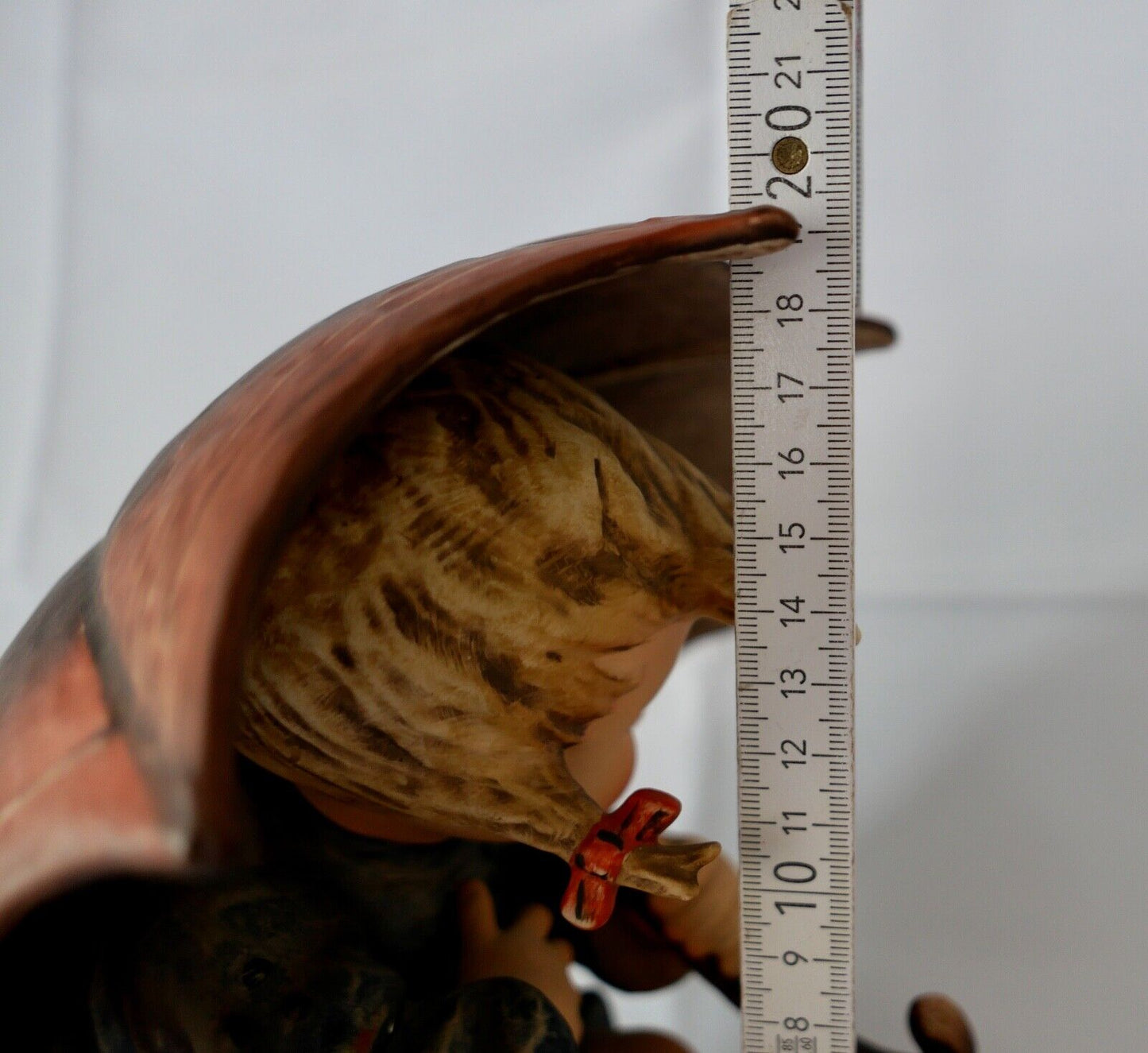Große Hummel Goebel Figur 20cm 152/IIB Mädchen Regenschirm Umbrella girl Geborge - Antikhandel-Stuttgart