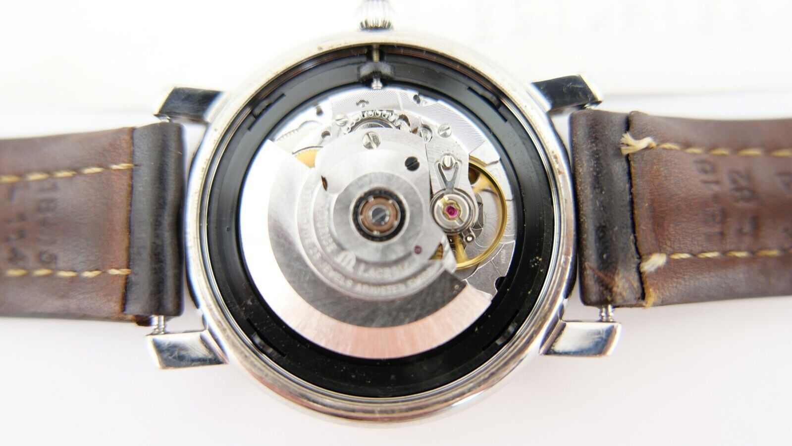 Maurice Lacroix Pontos 09777 Automatic Herren Uhr Day Date Edelstahl Eta 2836-2 - Antikhandel-Stuttgart