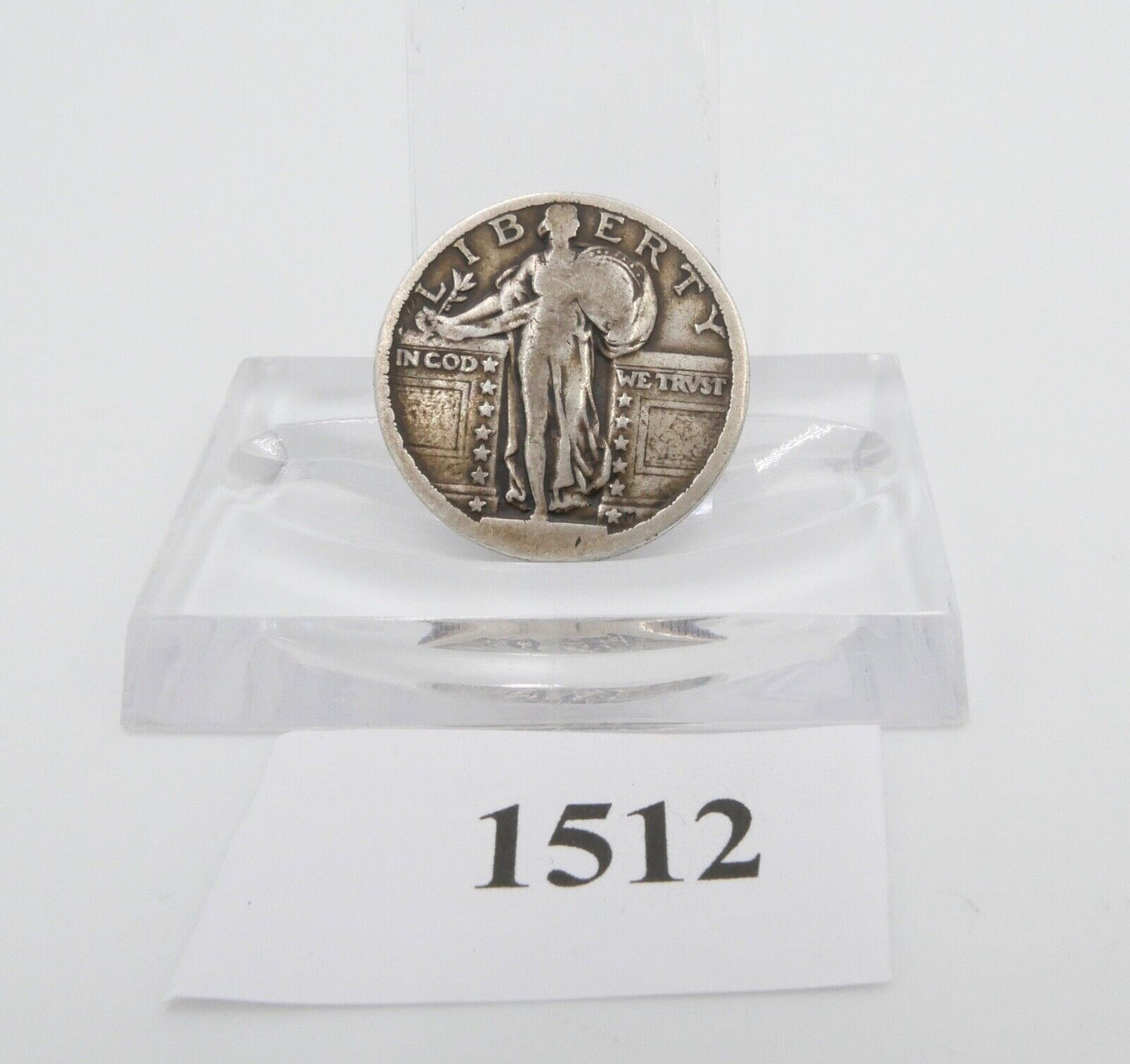 USA Vereinigte Staaten Standing Liberty Silber Quarter Dollar - Antikhandel-Stuttgart