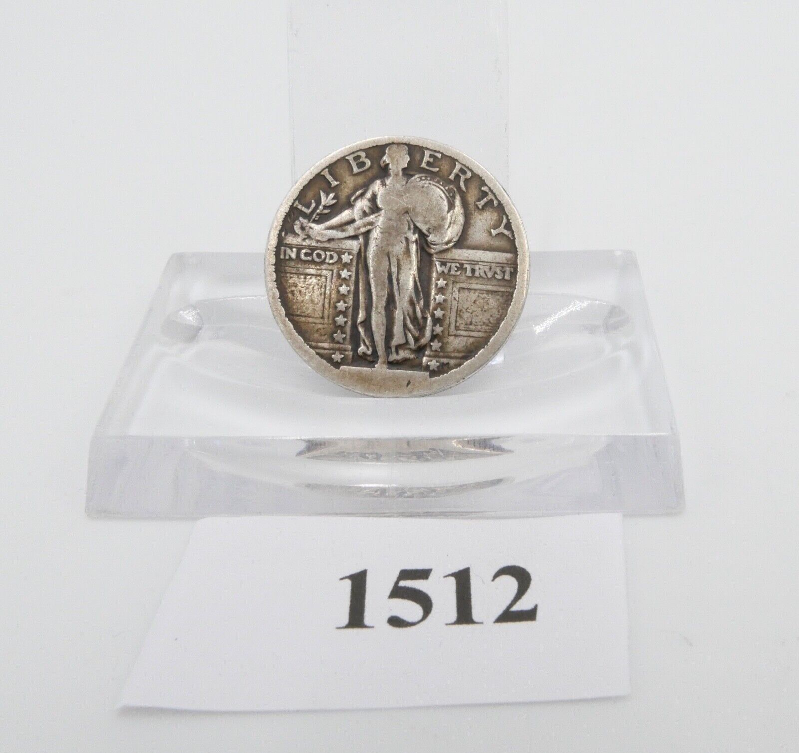 USA Vereinigte Staaten Standing Liberty Silber Quarter Dollar - Antikhandel-Stuttgart