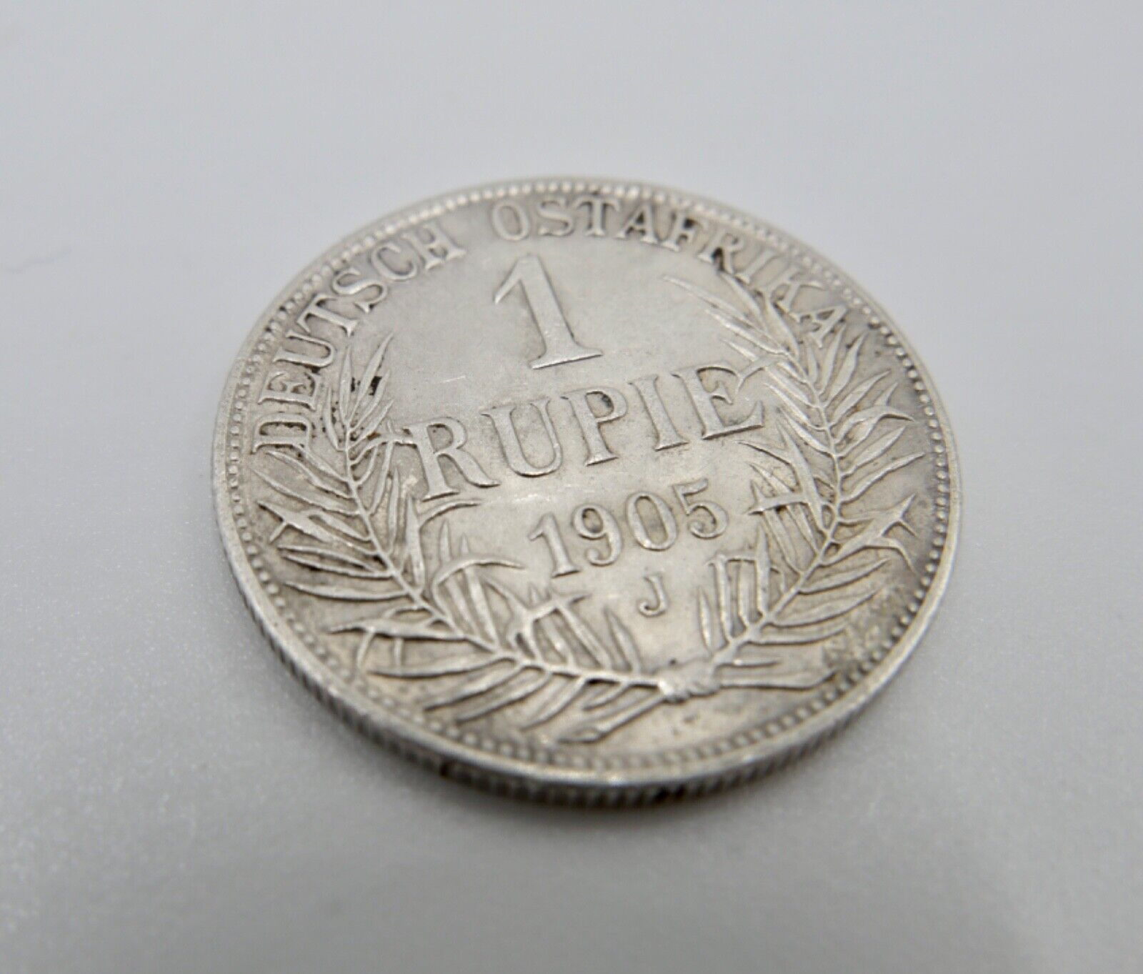 1 RUPIE Deutsch Ost Afrika 1905 J Münze DOA N 722 Silber - Antikhandel-Stuttgart