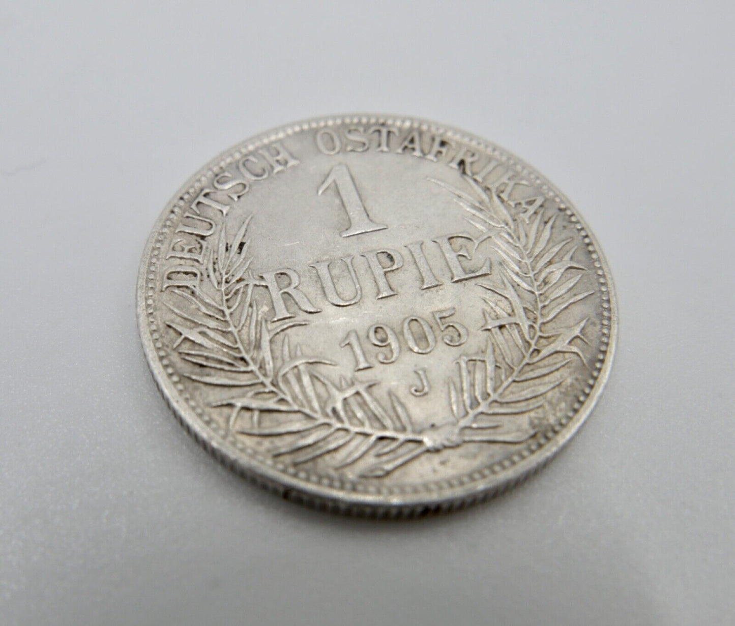 1 RUPIE Deutsch Ost Afrika 1905 J Münze DOA N 722 Silber - Antikhandel-Stuttgart