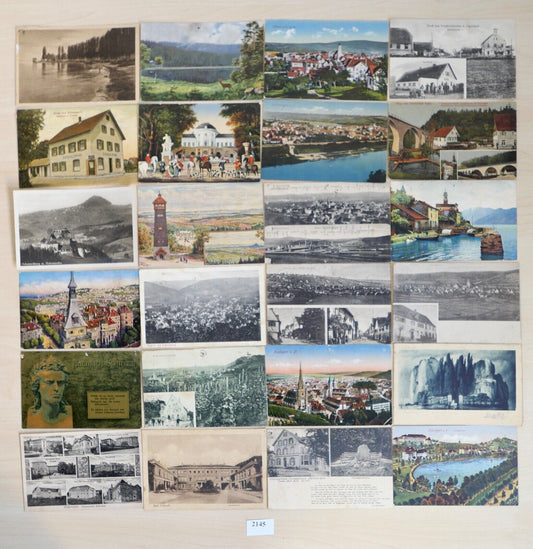 antike Ansichtskarten Postkarten Briefmarken STÄDTE LANDSCHAFTEN deutsches Reich - Antikhandel-Stuttgart