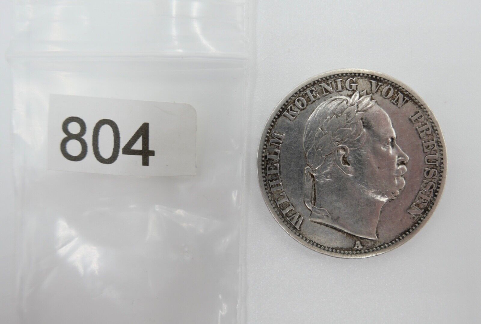 Silber Vereinstaler Preußen Siegestaler König Wilhelm I. 1866 A AKS 117 Thun 271 - Antikhandel-Stuttgart