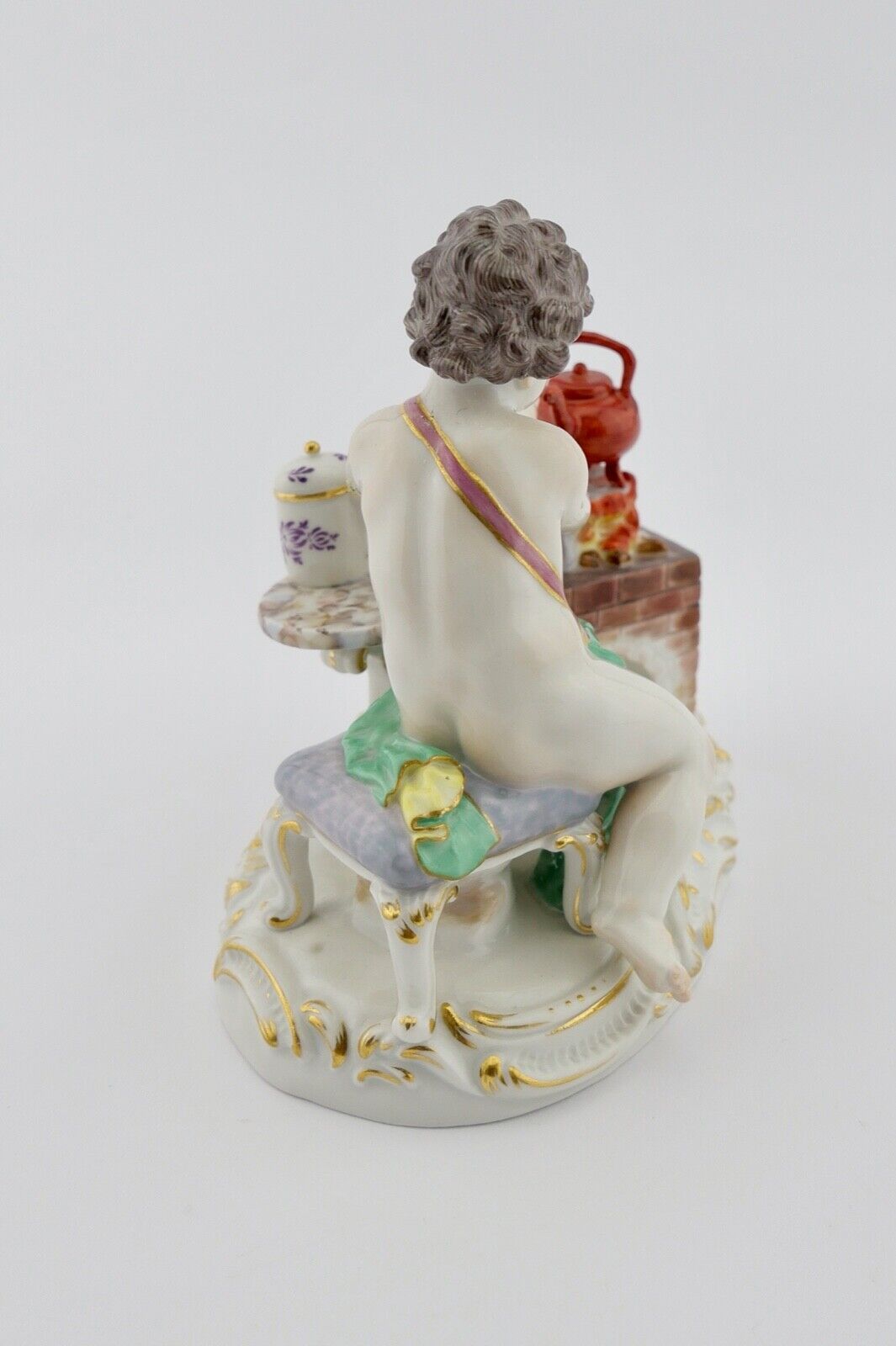 Meissen Figur Nr. 70656 " Allegorie des Feuers " J.J. Kändler - Antikhandel-Stuttgart