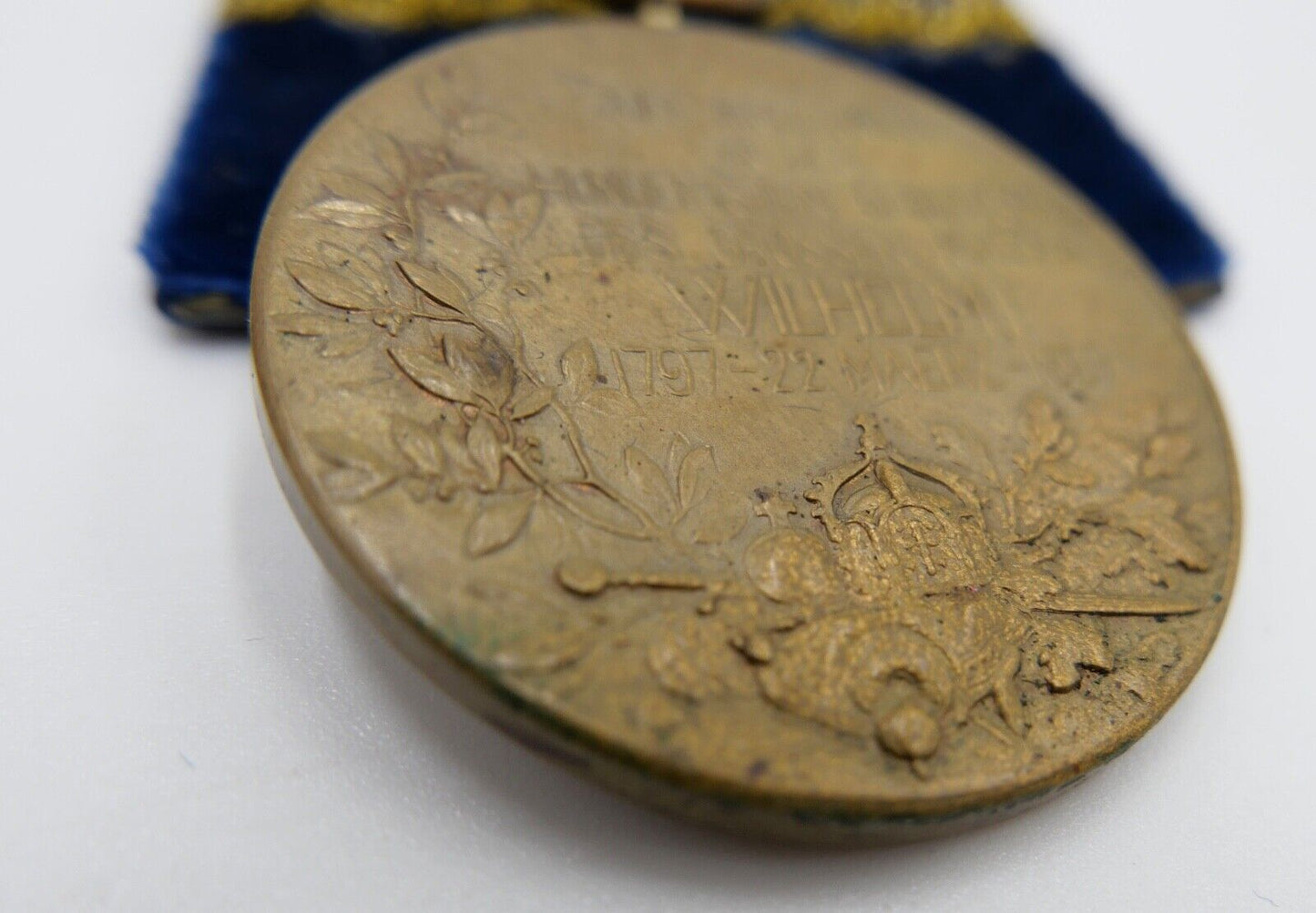 Medaille 100 Jahre Geburtstag " Wilhelm der große " 1897 Preußen Deutsches Reich - Antikhandel-Stuttgart