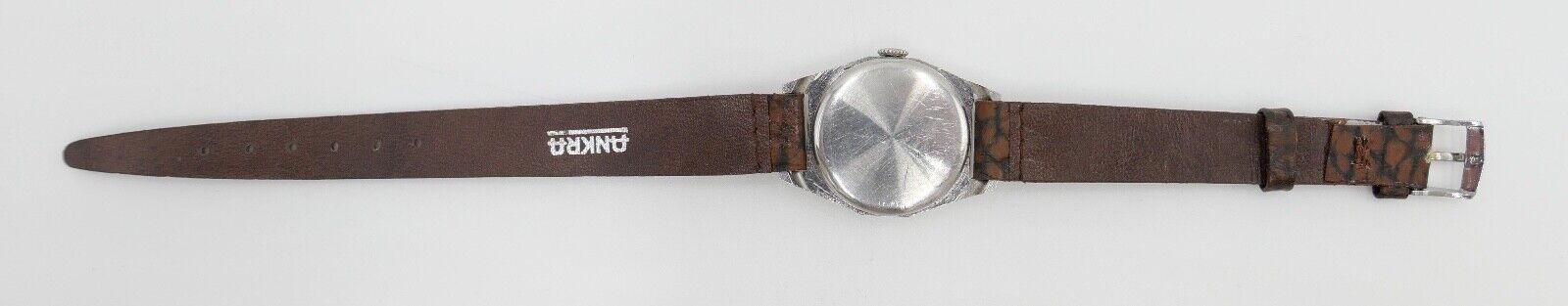 Moeris 1940er Jahre Art Deco Damenuhr Cal. 8 3/4 mit neuem Lederband - Antikhandel-Stuttgart