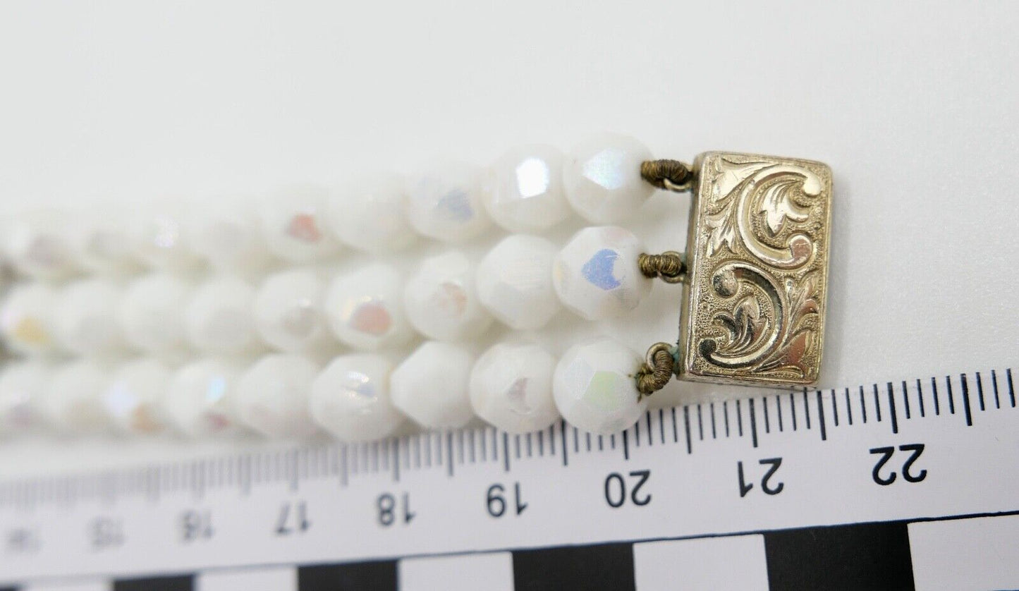 Schmuck SET Kette & Armband Glasperlen aus Murano 1960er Jahre - Antikhandel-Stuttgart