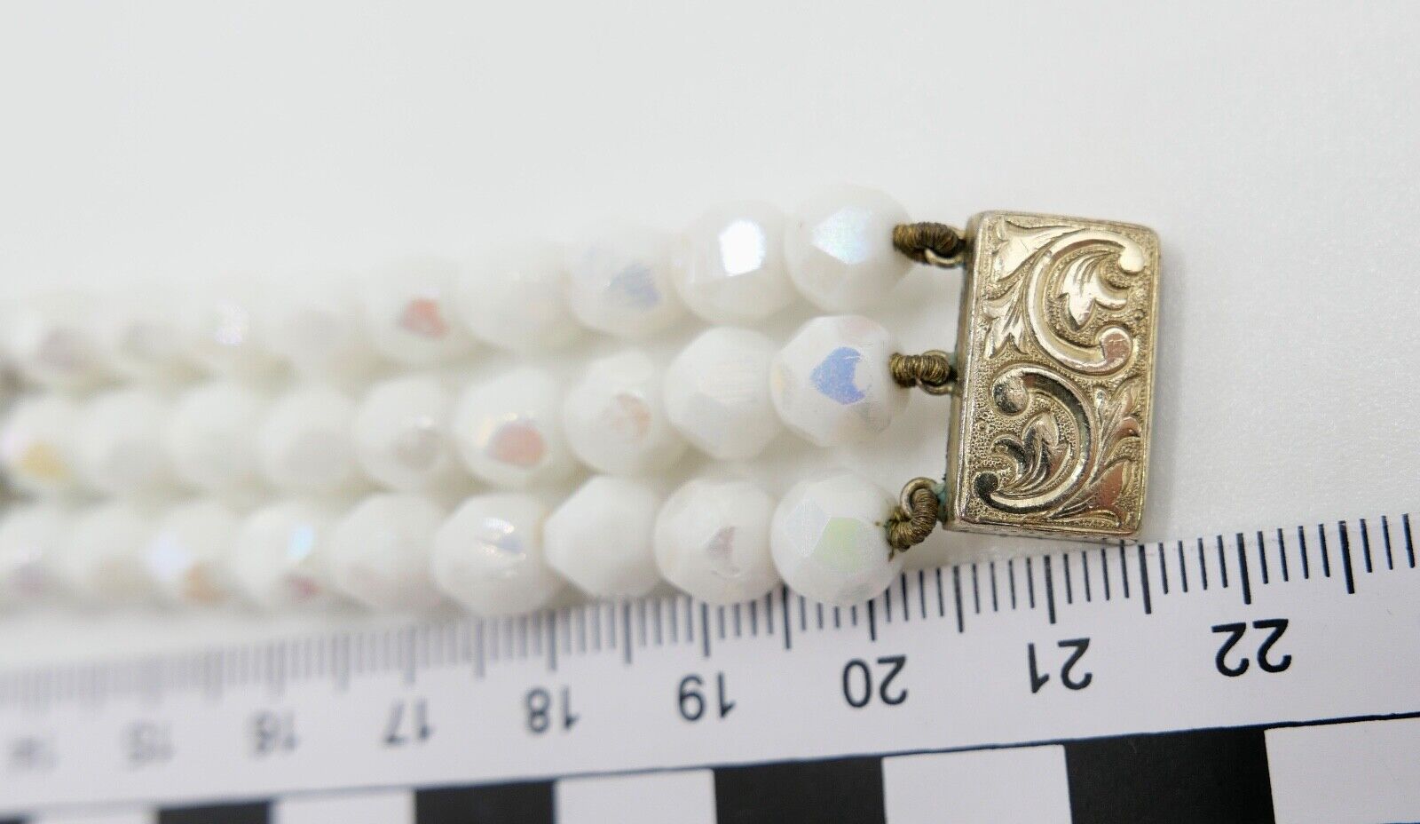 Schmuck SET Kette & Armband Glasperlen aus Murano 1960er Jahre - Antikhandel-Stuttgart