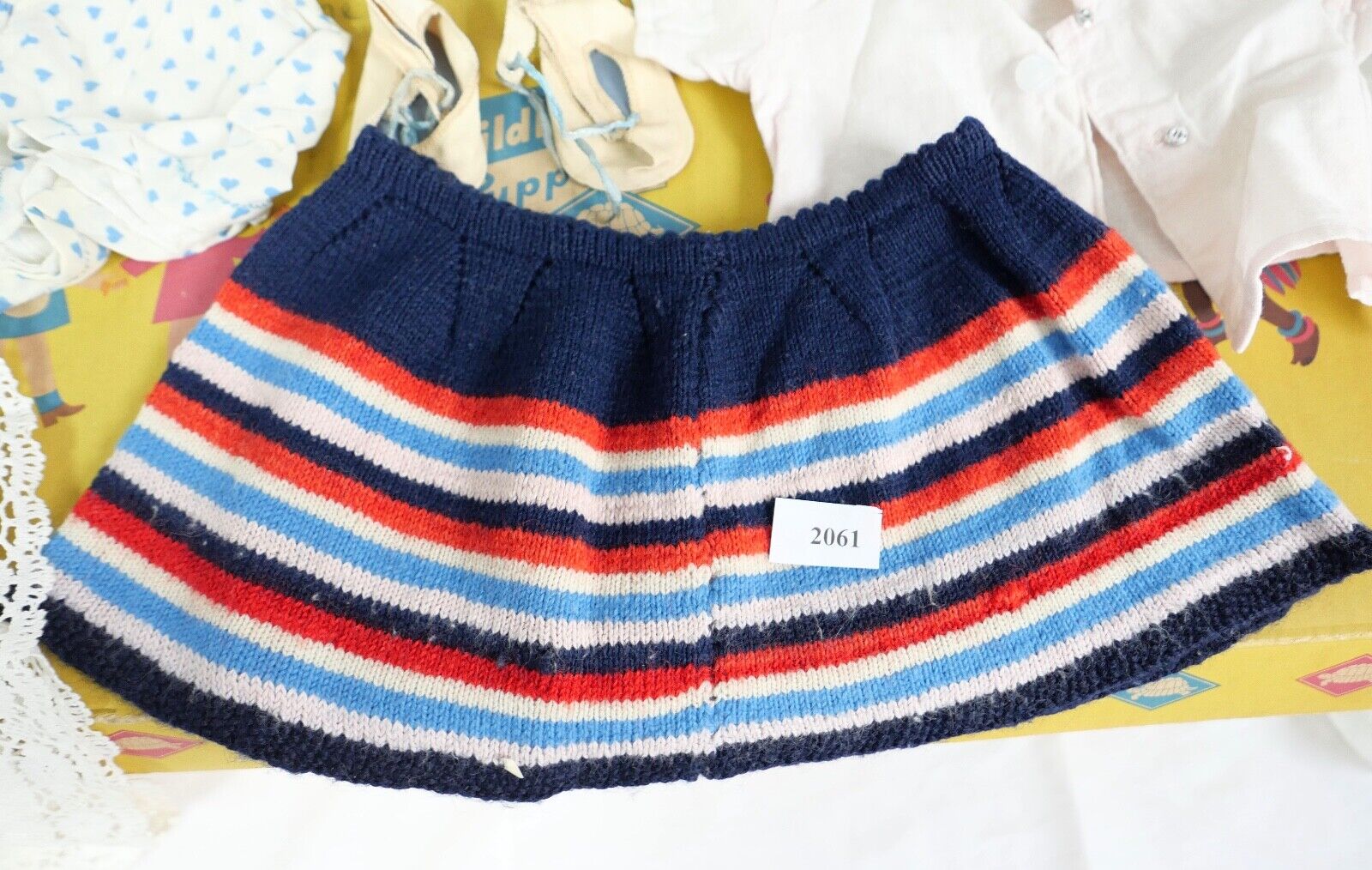 2x alte SCHILDKRÖT Puppen Puppe mit Original Karton & Kleidung 130 / 55 1/2 53 - Antikhandel-Stuttgart