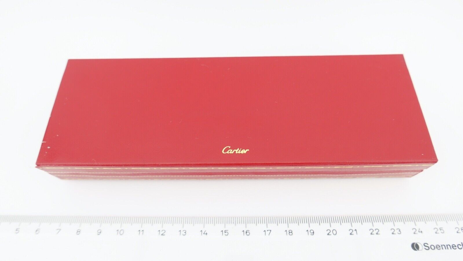 Must de Cartier Tintenfüller Füllfederhalter Füller ETUI BOX 18 x 6 cm - Antikhandel-Stuttgart