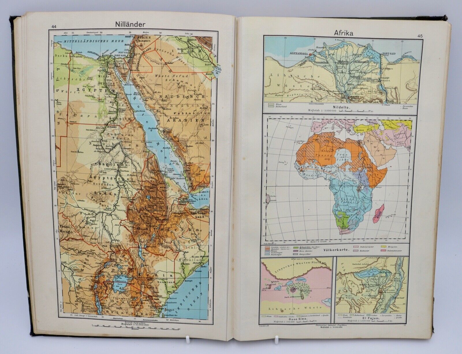 DIERCKE Schulatlas für höhere Lehranstalten 2. Abdruck 79.Aufl. Georg Westermann - Antikhandel-Stuttgart