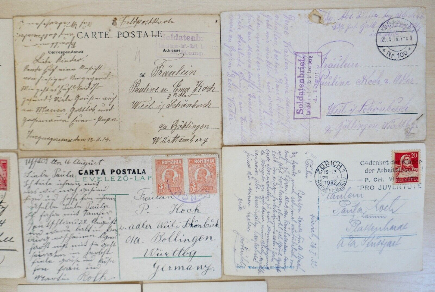 antike Ansichtskarten Postkarten Briefmarken FRANKREICH & INTERNATIONAL - Antikhandel-Stuttgart