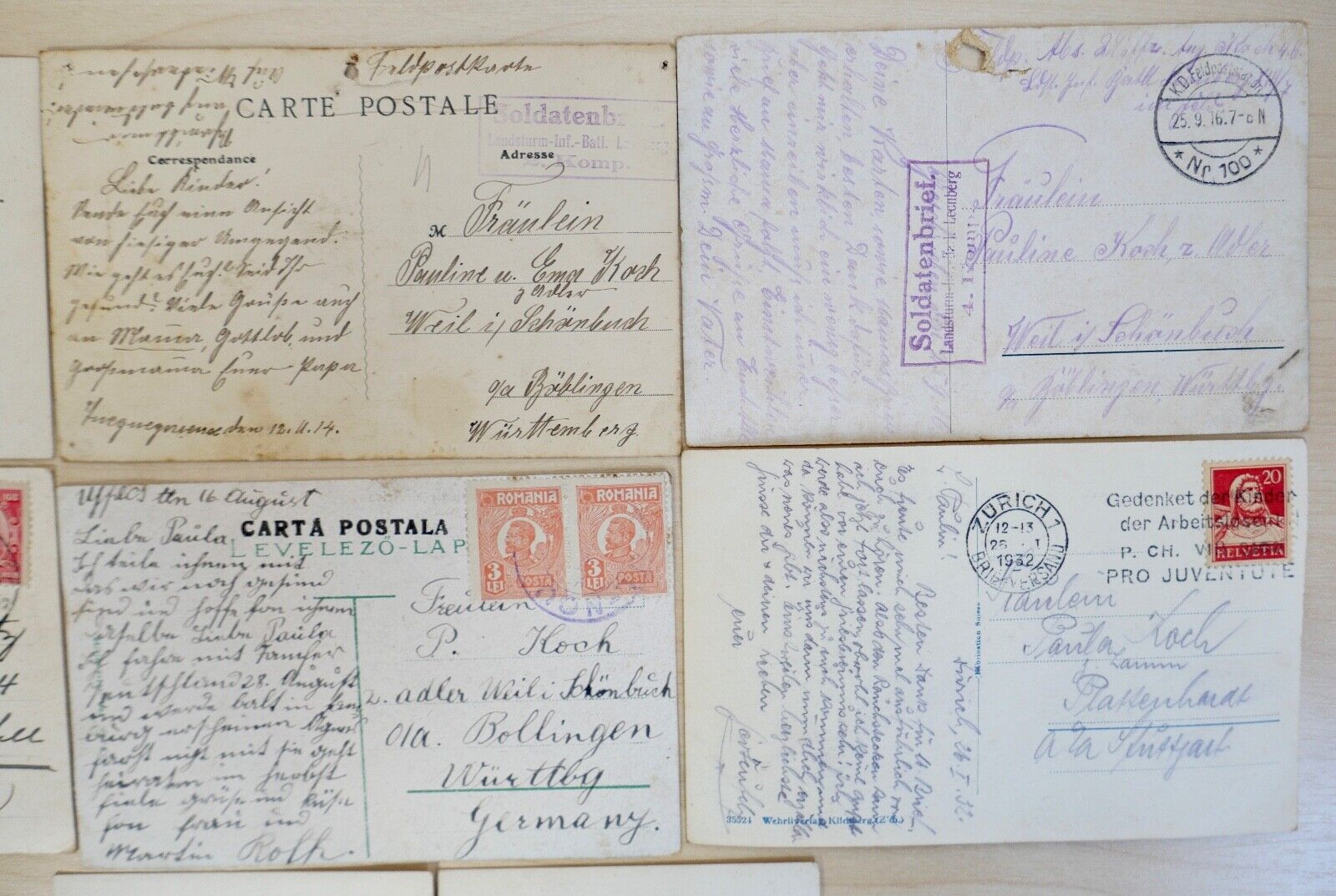 antike Ansichtskarten Postkarten Briefmarken FRANKREICH & INTERNATIONAL - Antikhandel-Stuttgart