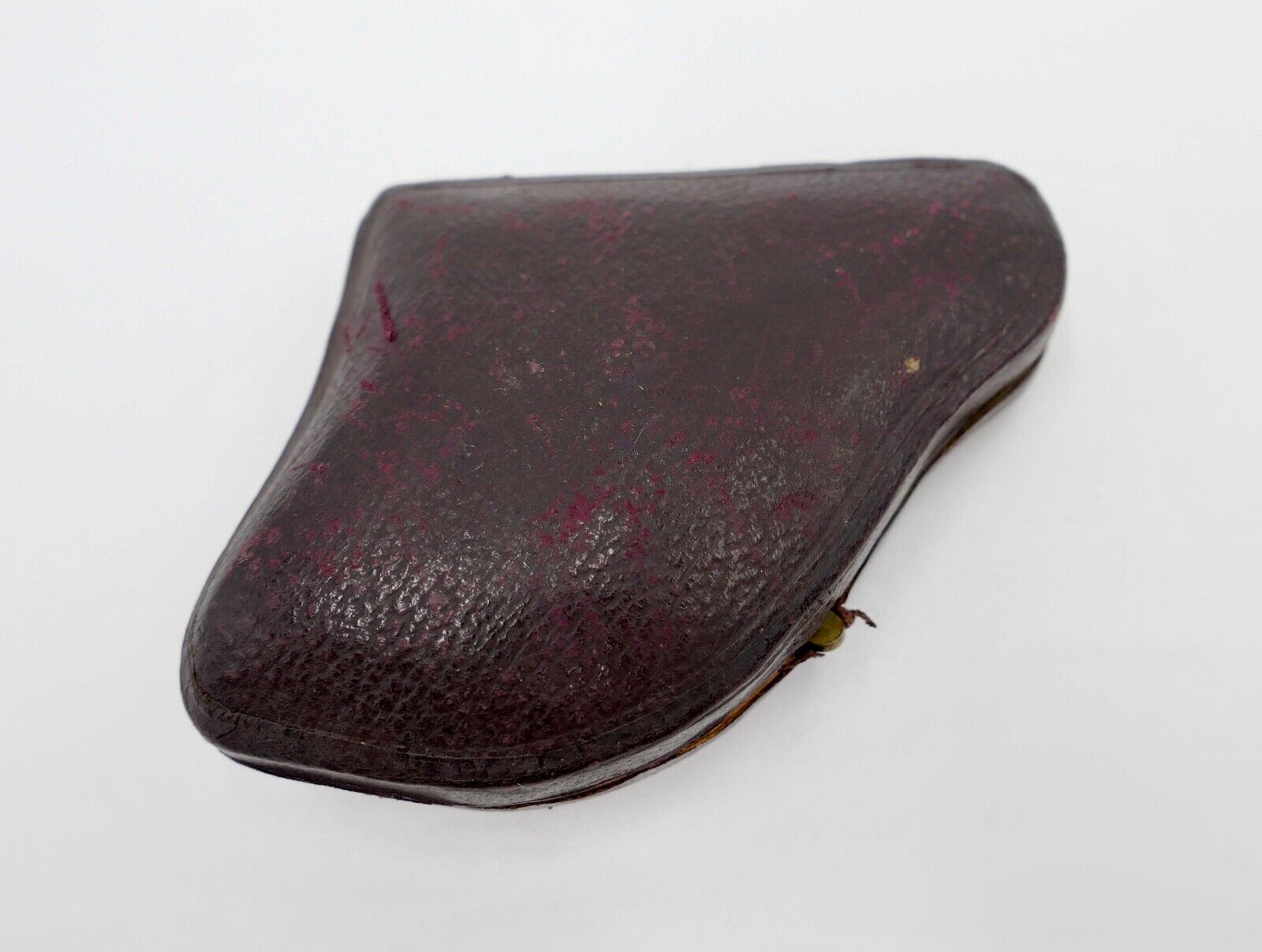 Alte Antike Meerschaumpfeife Bernstein Pipa Etui Pfeife Motiv PFERD - Antikhandel-Stuttgart