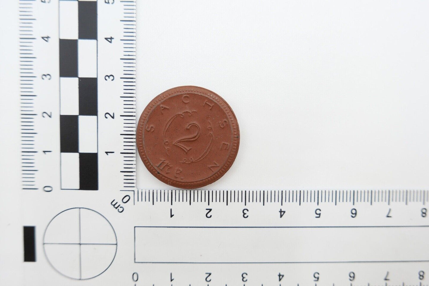 Posten Meissen Böttger Porzellan Münze Taler 1921 Notgeld Mark & Pfennig - Antikhandel-Stuttgart