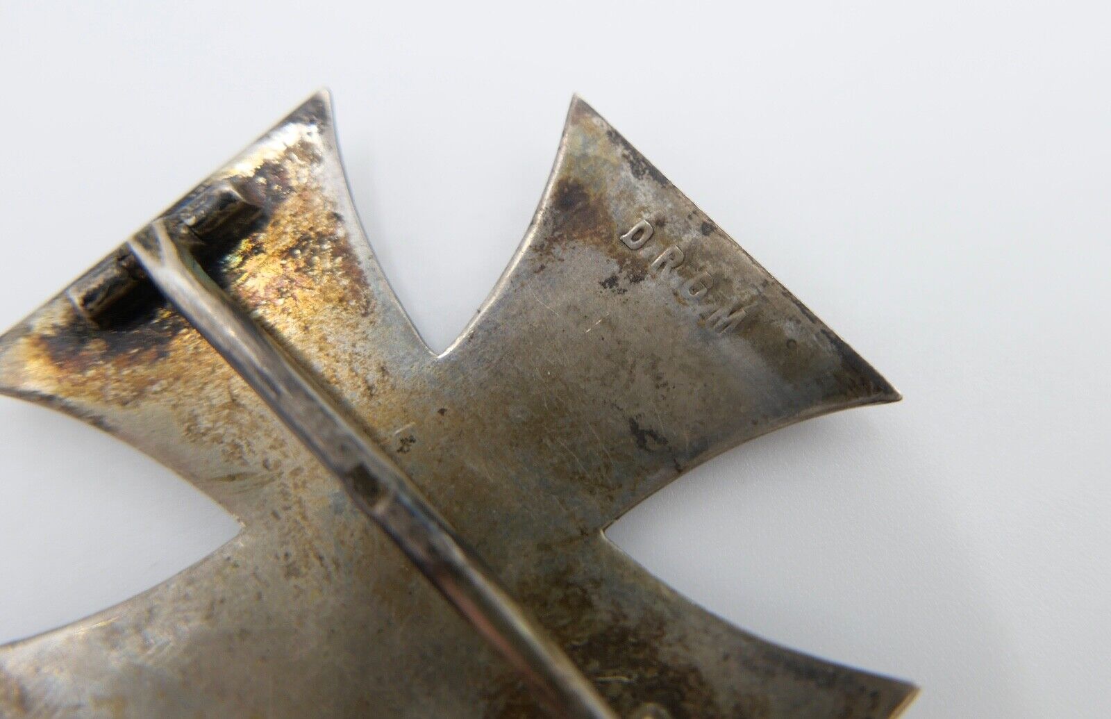 Selten Eisernes Kreuz EK1 1914 Deutsches Reich 1. WK Silber 800 KMST DRGM - Antikhandel-Stuttgart