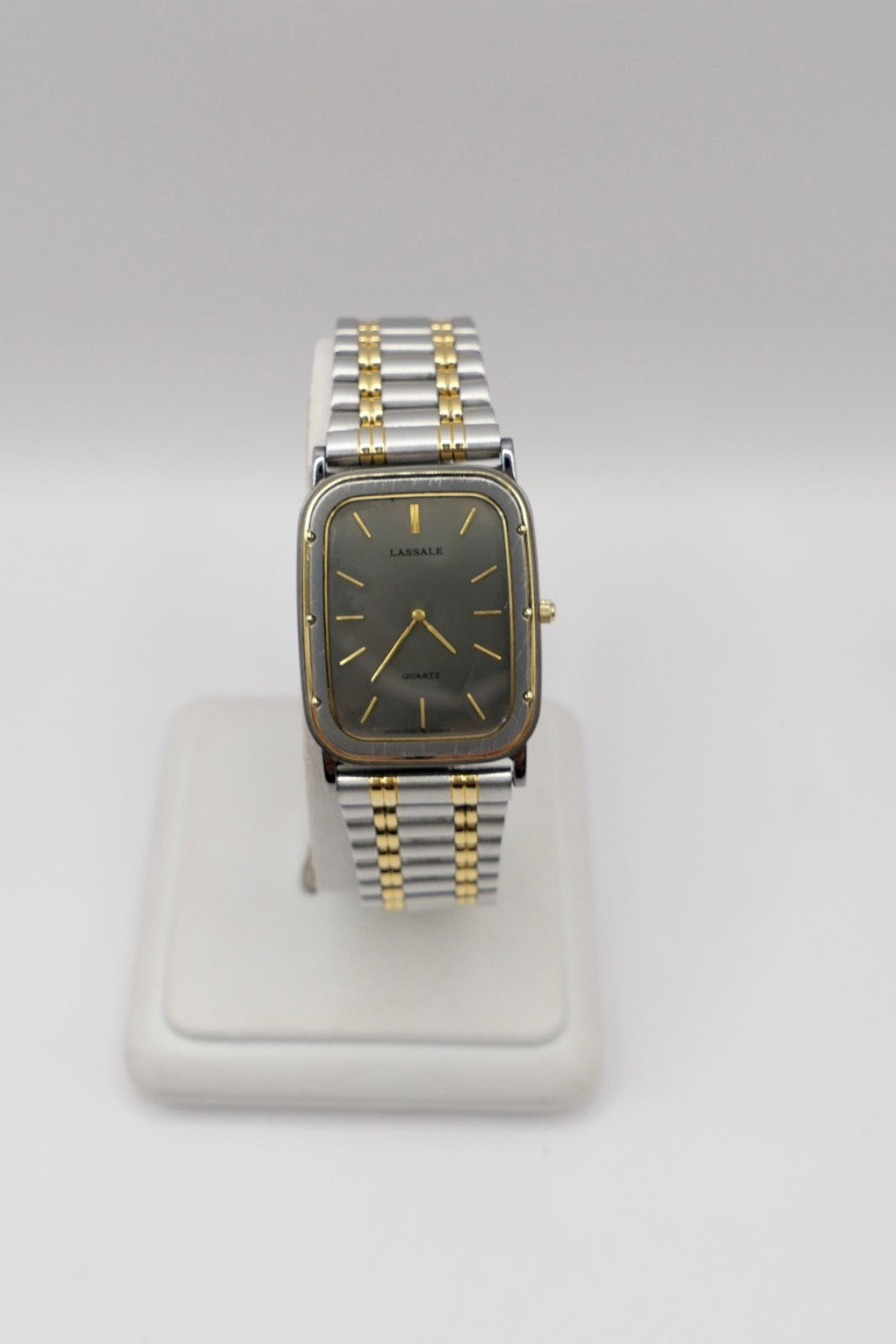 1980er Klassische Lassale 2F50-5329 Damen Herren Uhr Quartz 31x25mm