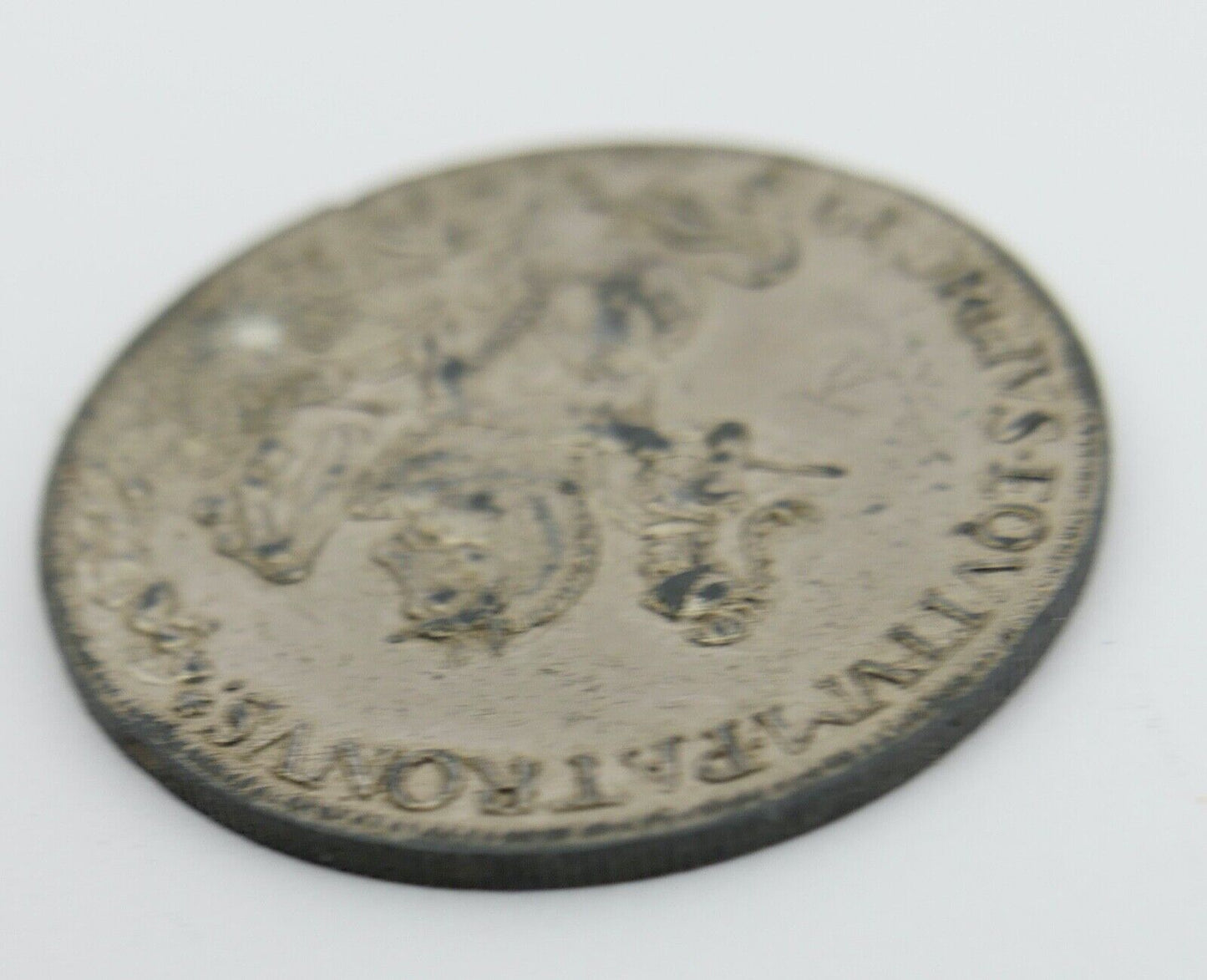 St.Georgs Taler Georgstaler der heilige Georg FEHLDRUCK beidseitig gleich !!! - Antikhandel-Stuttgart