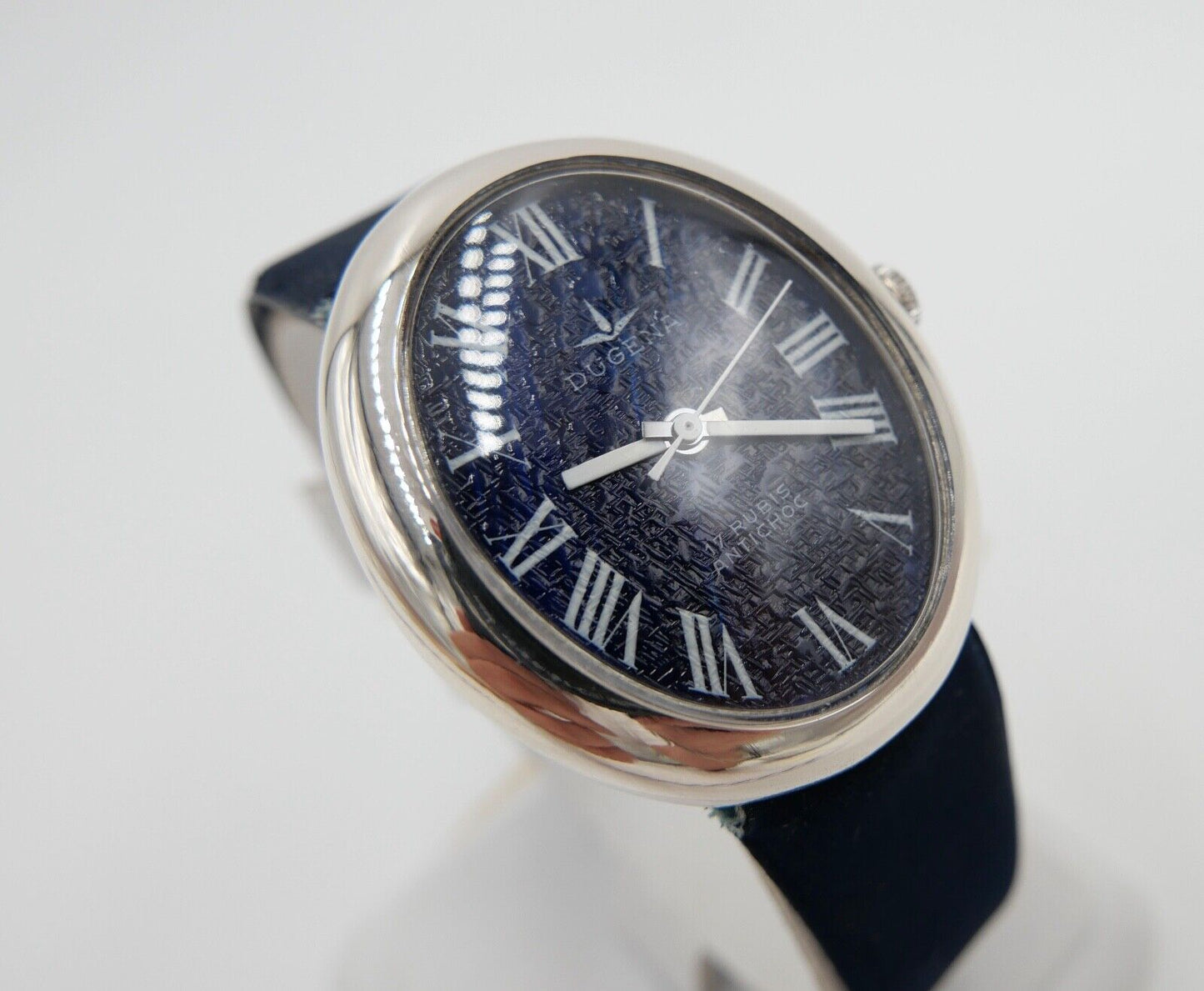 DUGENA 0785.982 anti 17R Damen Armbanduhr 835 Silber Ø 37 x 31mm NEU UNGETRAGEN - Antikhandel-Stuttgart