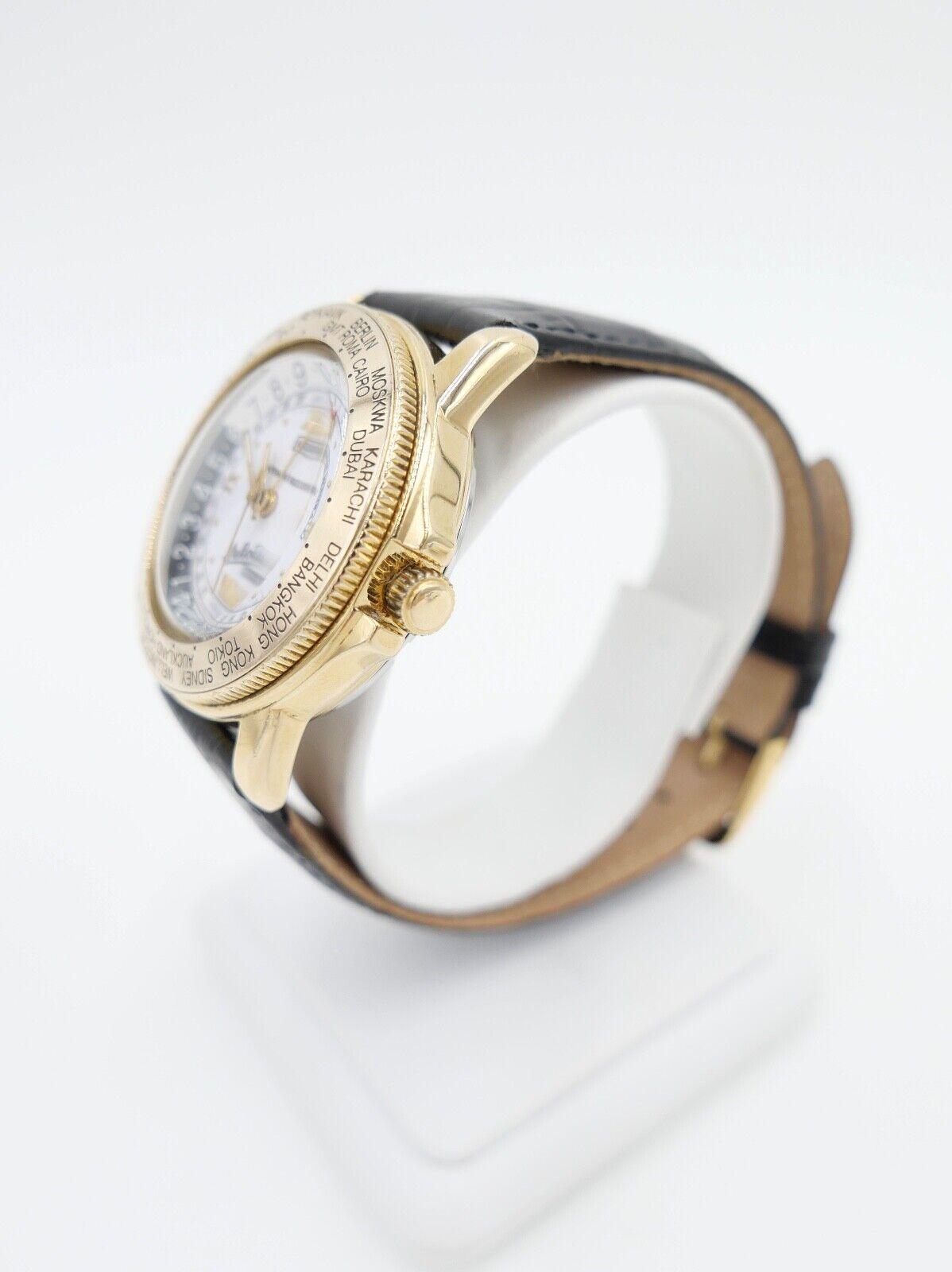 VINTAGE DuBois 1785 Montre Mondiale Weltzeit 37mm Cal. 165D limitiert Nr. 955 - Antikhandel-Stuttgart