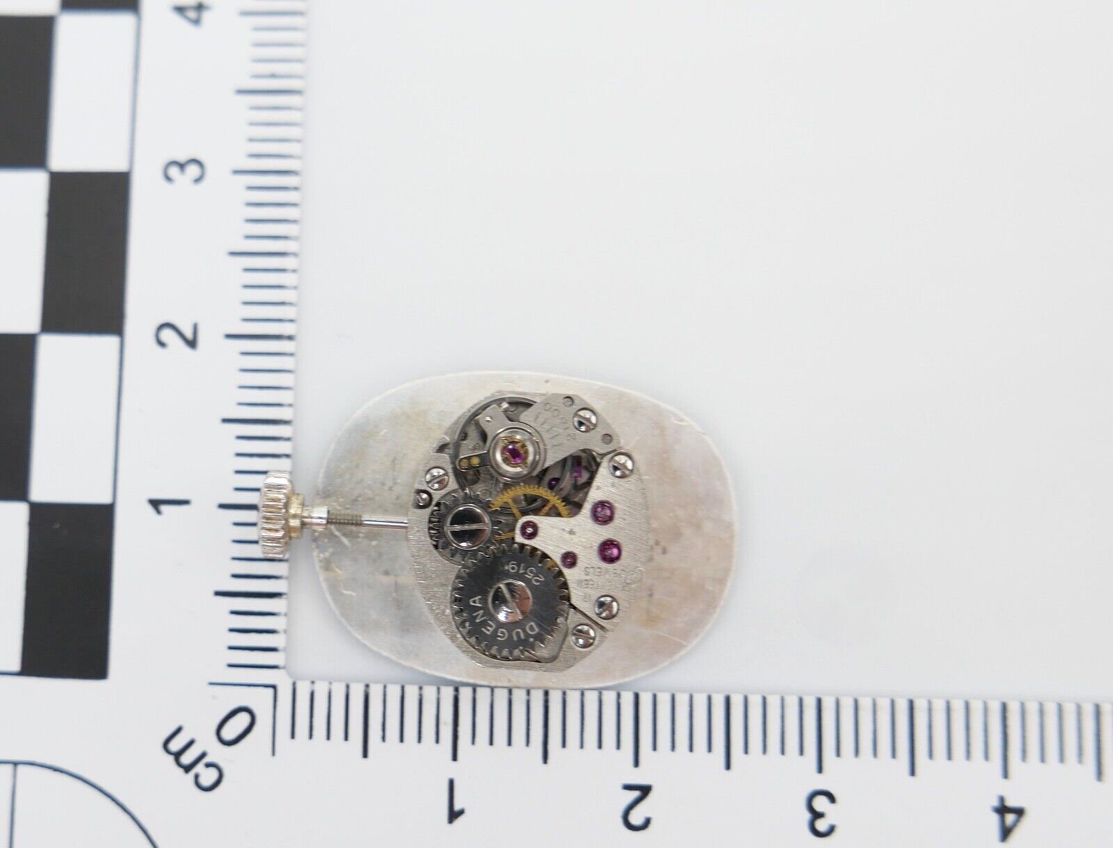 1970er Handaufzug DUGENA JEUNESSE 835 Silber Uhr Damenuhr seltenes Zifferblatt - Antikhandel-Stuttgart