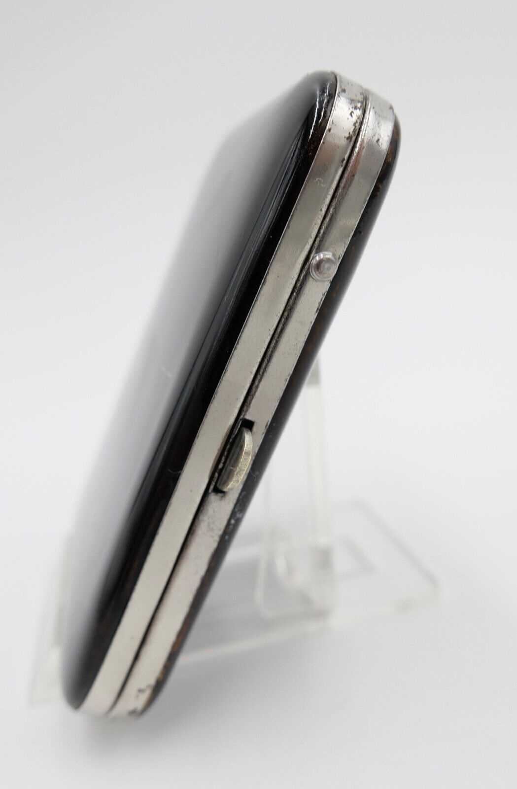 1950er Jahre Zigarettenetui MADE IN JAPAN Fuji im Hintergrund - Antikhandel-Stuttgart