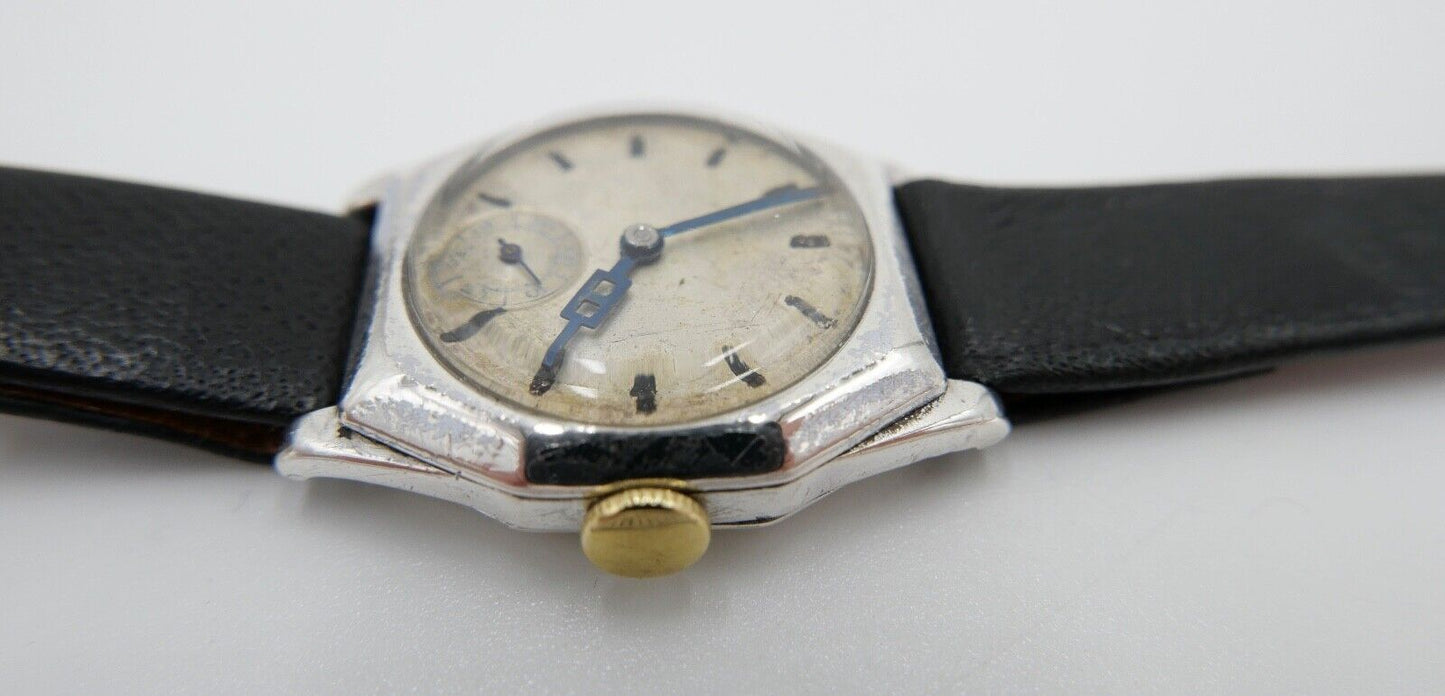 Antike ALPINA 800 Silber Armbanduhr Cal. 625 Handaufzug 1930er Jahre - Antikhandel-Stuttgart