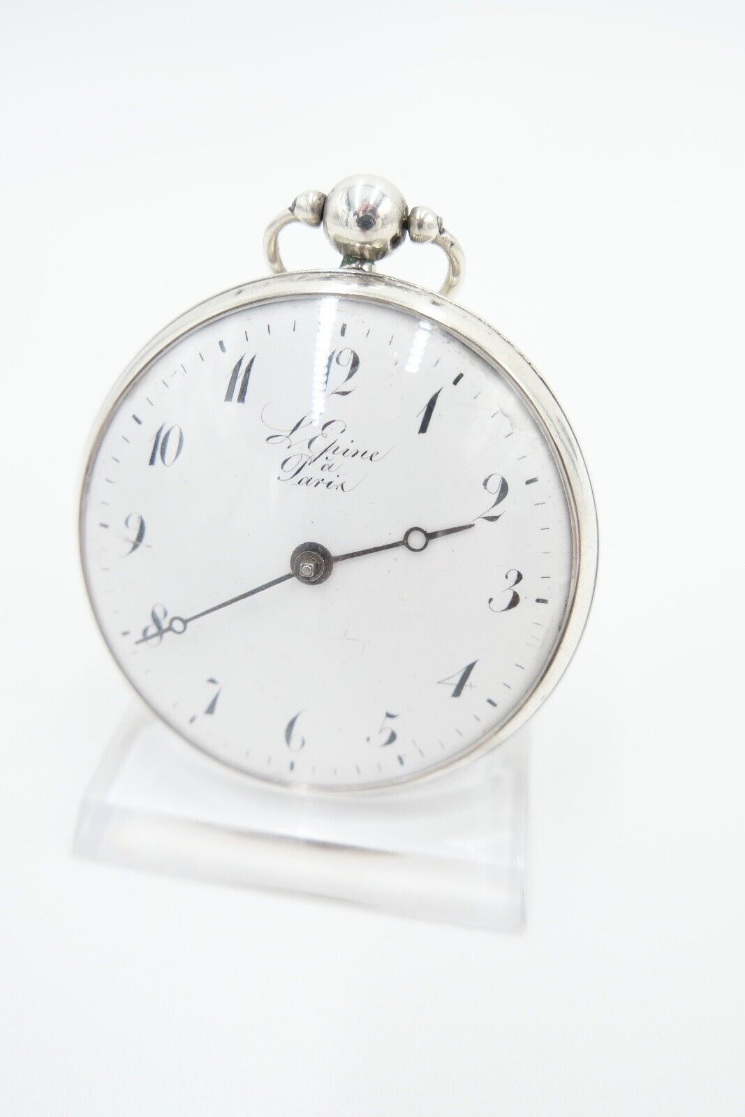 große antike Taschenuhr 55mm 1820 - 1840 Lepine - L Epine Paris Spindelwerk - Antikhandel-Stuttgart