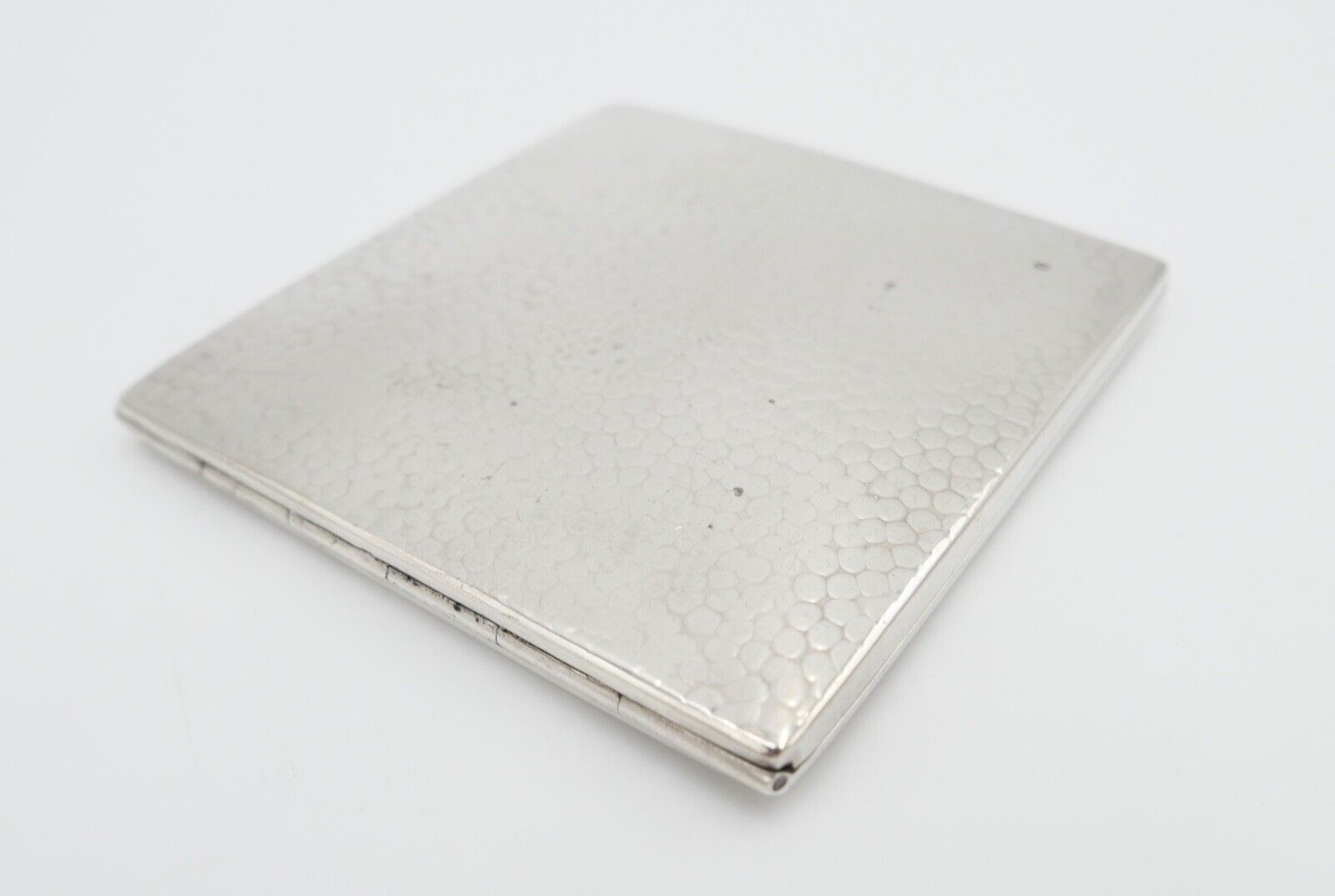 um 1960 Polen Fotoetui gehämmert 800 Silber 91,2 Gr Silberetui M. W. - Antikhandel-Stuttgart