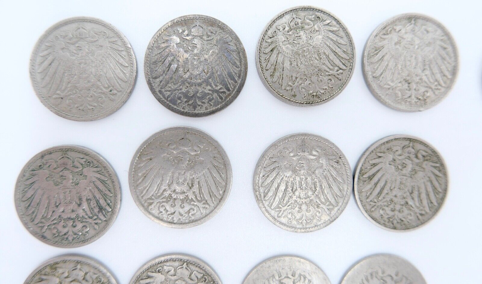 13x 10 Pfennig Kaiserreich 1891-1916 s - vz schön - vorzüglich Jäger J. 13 - Antikhandel-Stuttgart