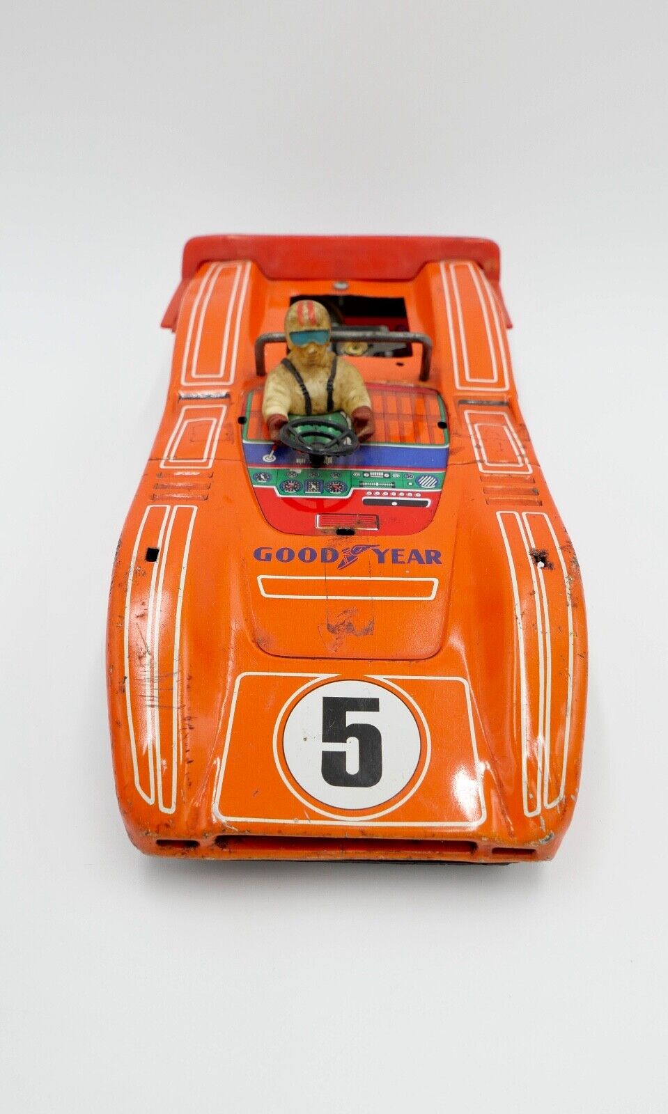 Mc Laren Cars Made in Japan Nr.5 1960-1970er Jahre Blechspielzeug 28 cm Sammler - Antikhandel-Stuttgart