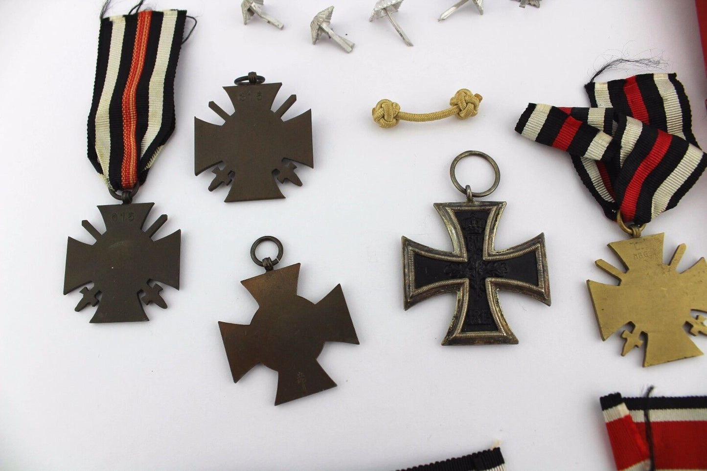 Konvolut Orden 1 2 WK WW Kreuz EK KO German BADGE MEDAL cross Frontkämpfer Rangs - Antikhandel-Stuttgart