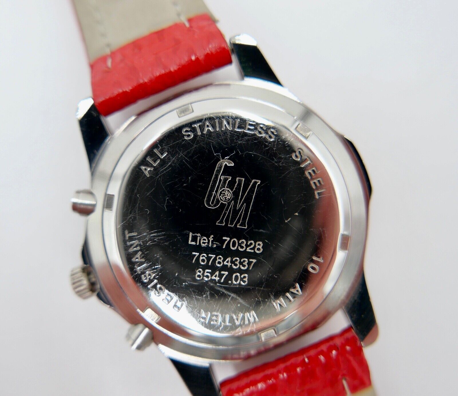 GM Goldmeister Miyota 0510 Quartz Armbanduhr Herren 70328 Ø 41,7 mm Chronograph - Antikhandel-Stuttgart