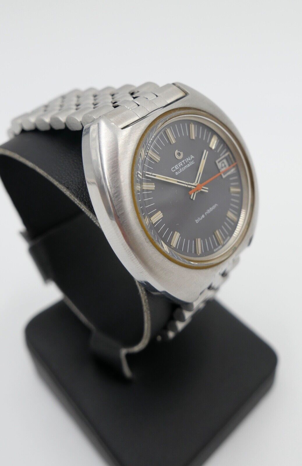 60er Jahre CERTINA blue ribbon Ref. 5801 197 Cal. 25-651 28 Jewels selten rar - Antikhandel-Stuttgart