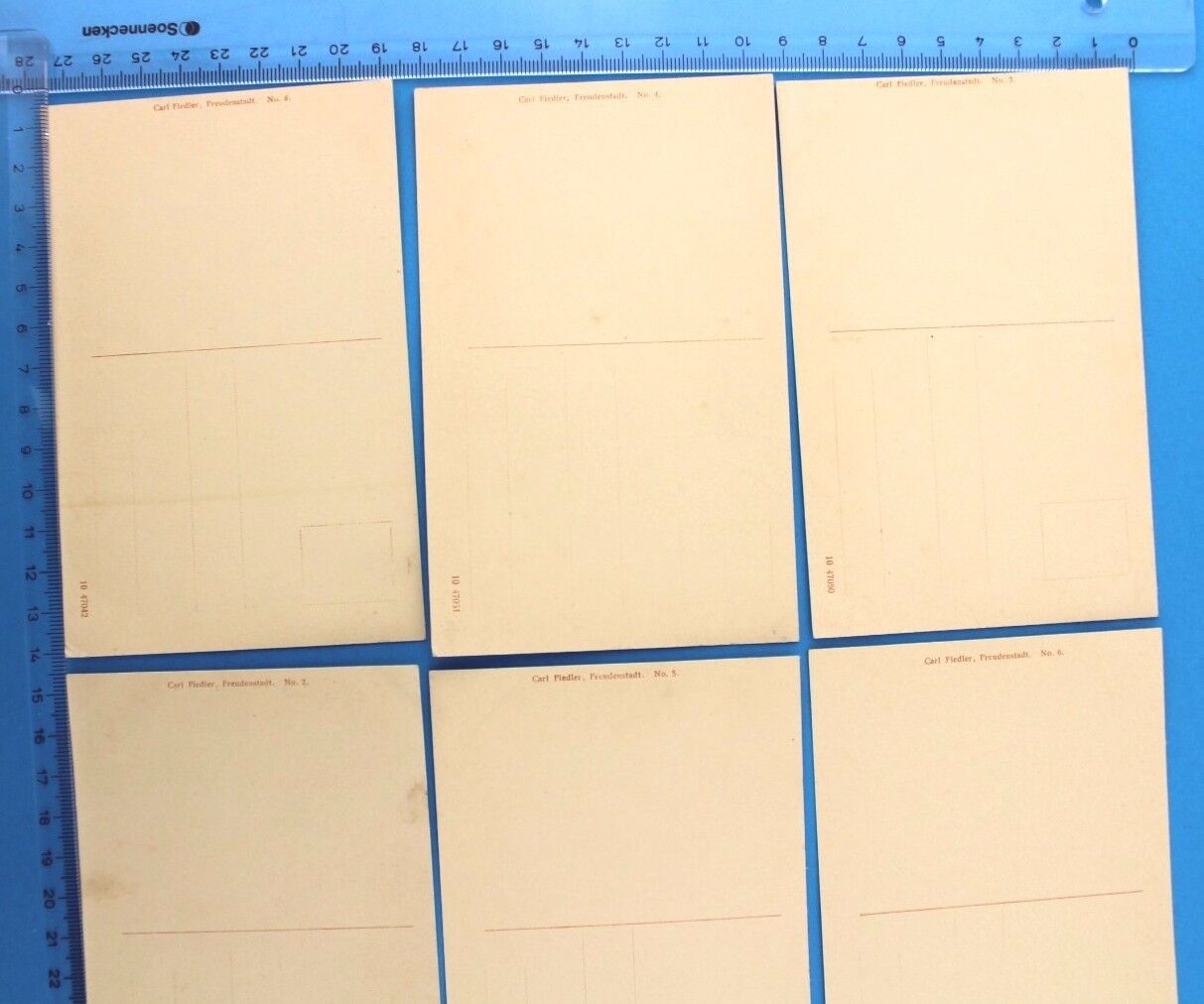 Konvolut seltene alte Ansicht Postkarten FREUDENSTADT Evang Kirche Lot postcards - Antikhandel-Stuttgart