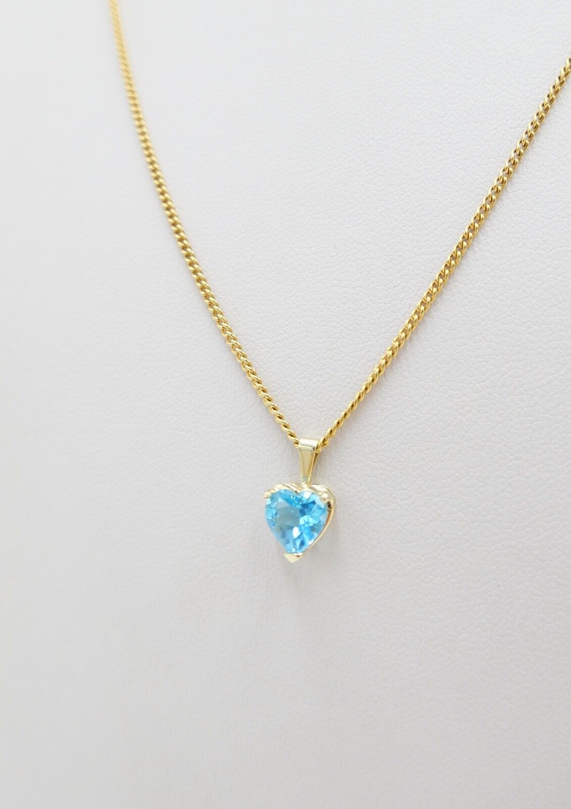 BCI Bernhard Conrad Idar 90er Jahre Herz - Anhänger Gold 585 / 14K Spinell - Antikhandel-Stuttgart