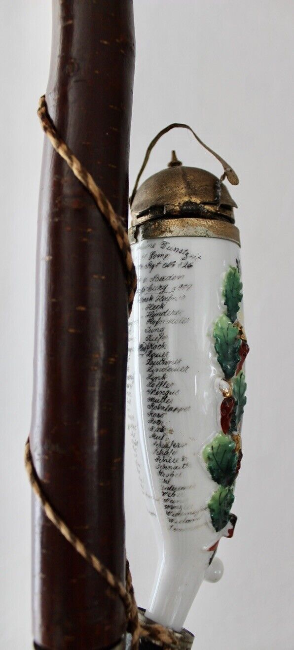 Reservistenpfeife Pfeife 1907 1909 Württ. Infanterie 11 Comp Reg 126 Straßburg - Antikhandel-Stuttgart