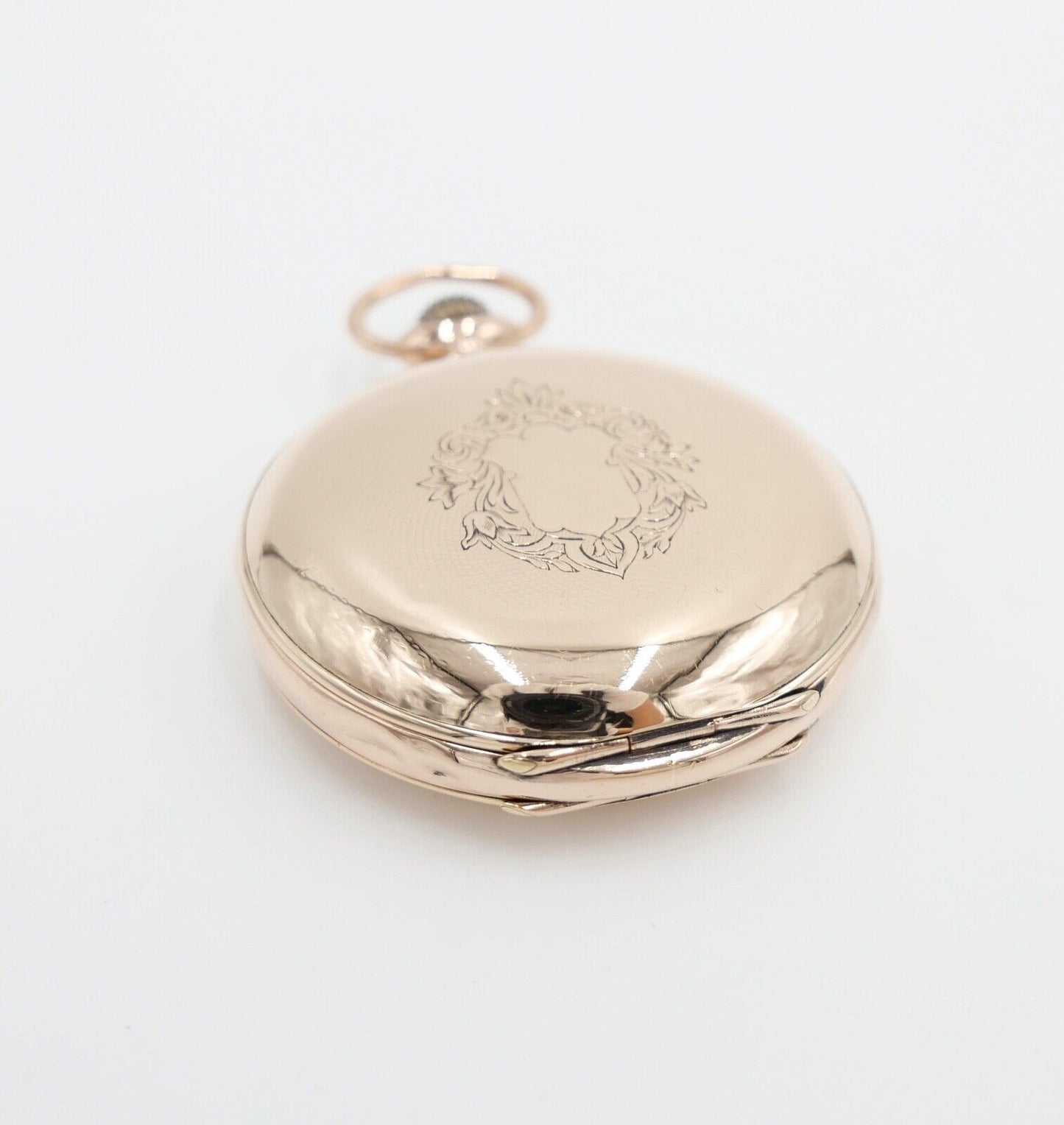 IWC Taschenuhr 585 / 14K GOLD 50mm 1894-1896 Savonette Cal. 53 - Antikhandel-Stuttgart