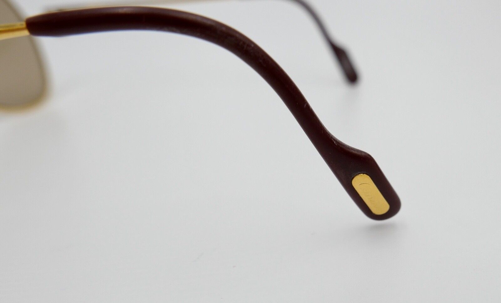 Must de Cartier VENDOME LAQUE 140 59/16 Sonnenbrille / Brille Gold 1980er Etui - Antikhandel-Stuttgart