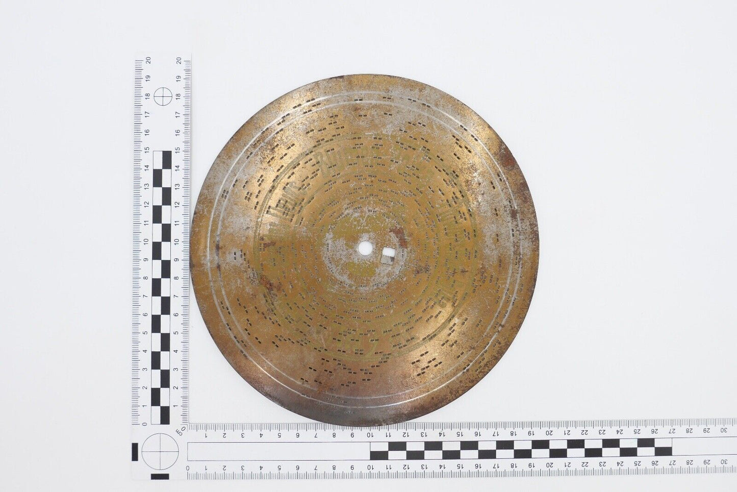 7069 Symphonion Lochplatte Spieluhr Spieldose BLUMEN POLKA Ø 19,5 - Antikhandel-Stuttgart