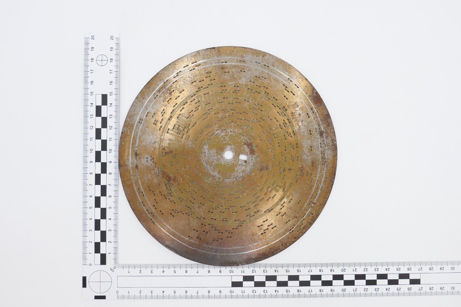 7069 Symphonion Lochplatte Spieluhr Spieldose BLUMEN POLKA Ø 19,5 - Antikhandel-Stuttgart