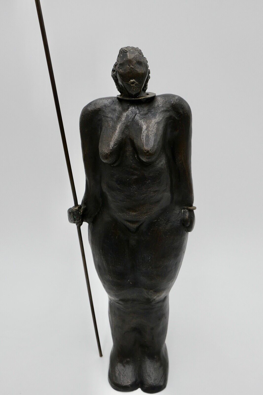 alte Bronze Figur Skulptur Venusfigur Afrika 40 cm AKT Venus - Antikhandel-Stuttgart