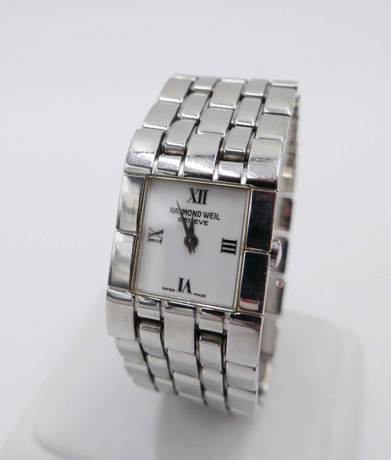Raymond Weil Tema Quarz Damenuhr 5887 / P 154138 Edelstahl - Antikhandel-Stuttgart