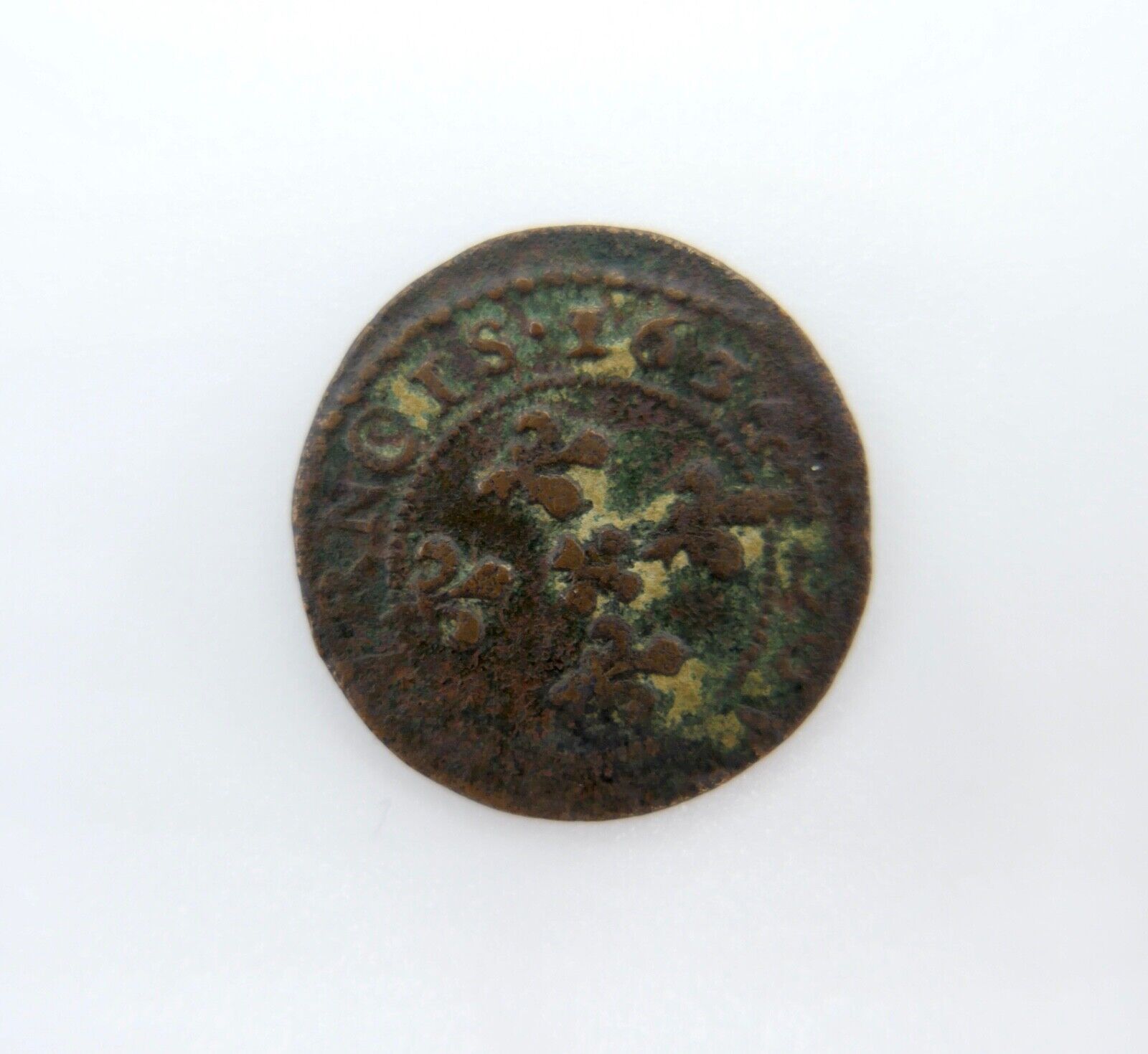 Frankreich CUGNON Double Tournois 1634 Jean-Théodore de Löwenstein - Antikhandel-Stuttgart